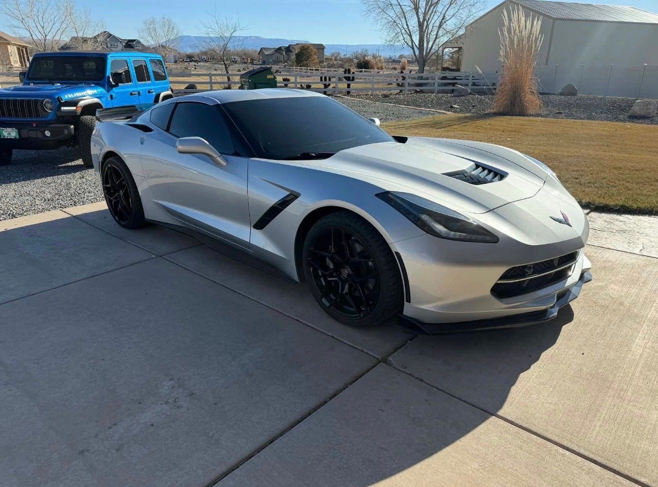 Blade Silver Metallic 2016 Chevrolet Corvette Stingray 3LT Coupe RWD Coupe Rear-Wheel Drive 8-Speed Automatic
