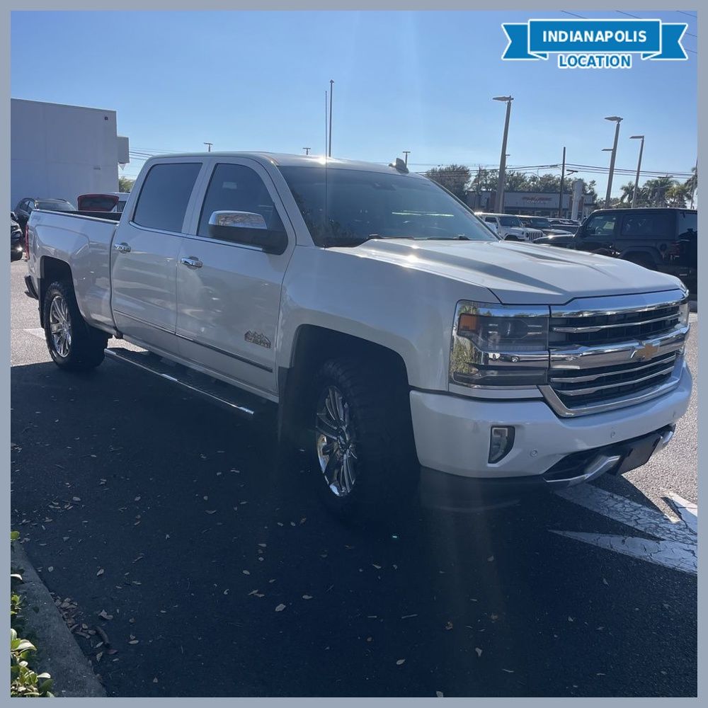White 2016 Chevrolet Silverado 1500 Pickup Truck Four-Wheel Drive 8-Speed Automatic Overdrive