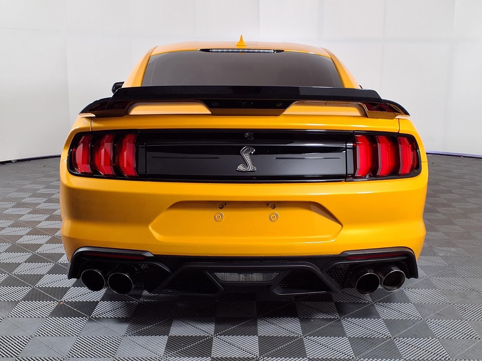 Used Orange Metallic 2022 Ford Mustang Shelby GT500 for Sale in
