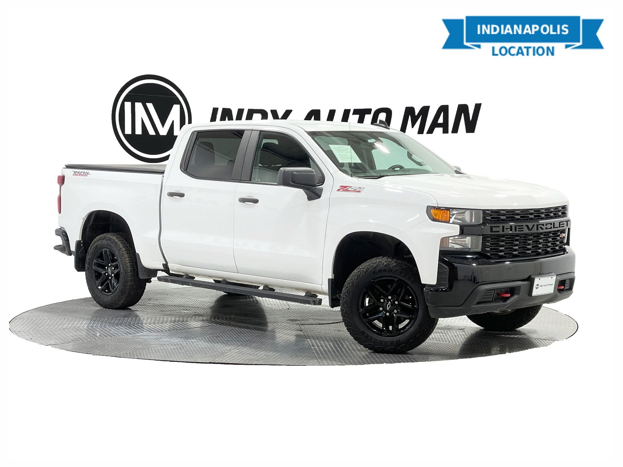 Summit White 2021 Chevrolet Silverado 1500 Pickup Truck Four-Wheel Drive 6-Speed Automatic Overdrive