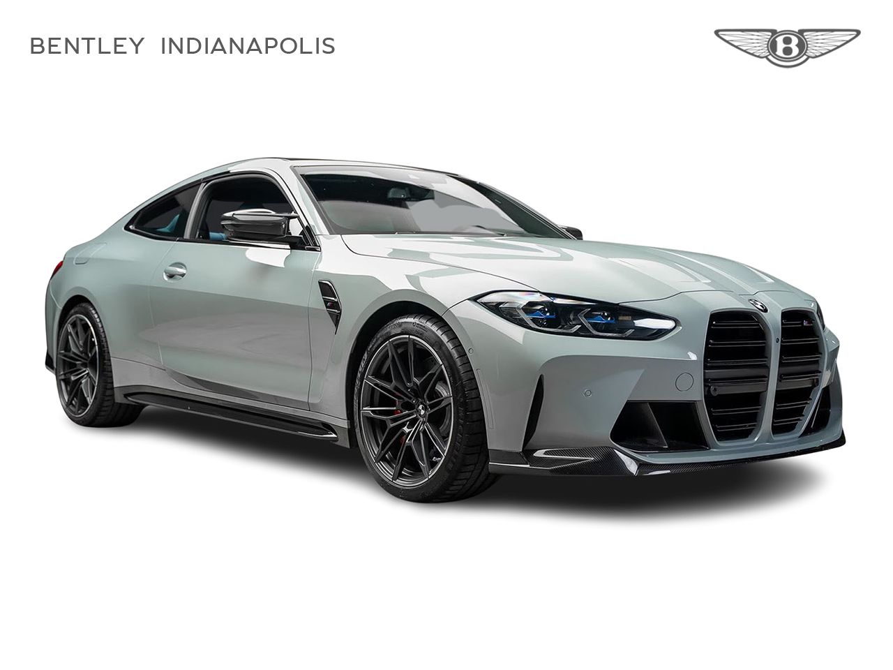 Brooklyn Gray Metallic 2021 BMW M4 Coupe Rear-Wheel Drive 6-Speed Manual
