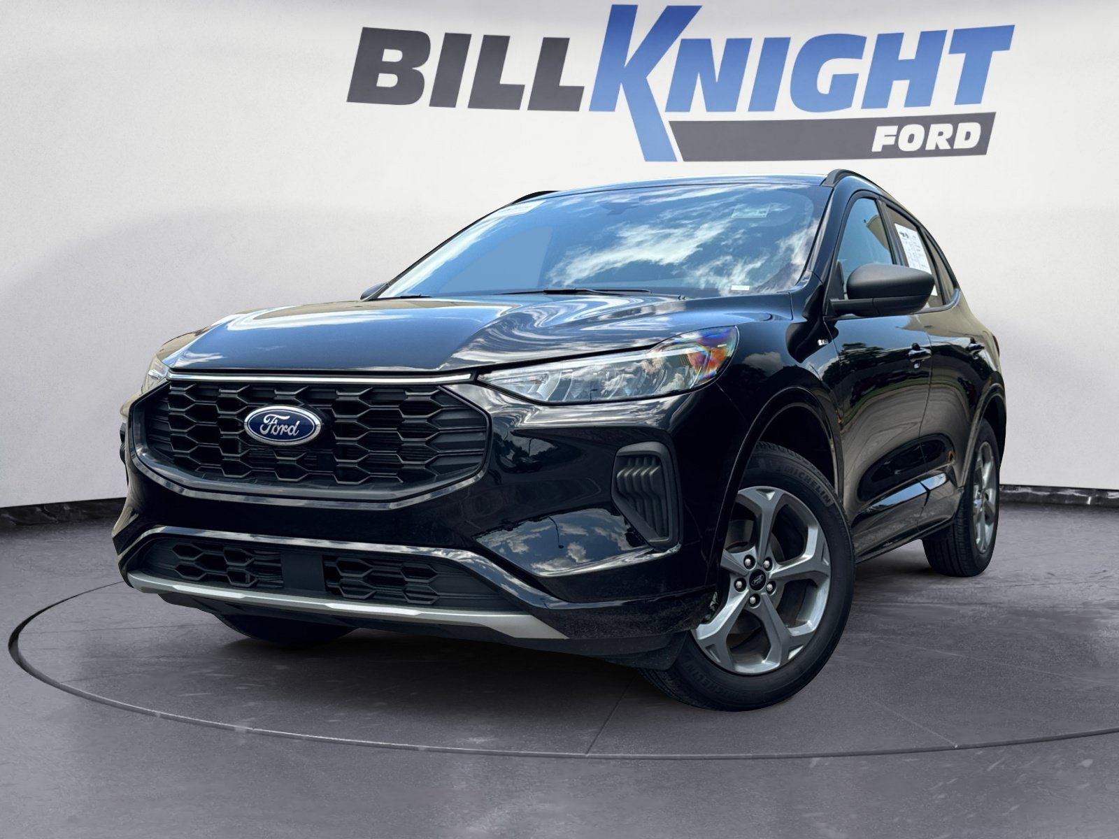 Black Metallic 2024 Ford Escape SUV / Crossover All-Wheel Drive 8-Speed Automatic