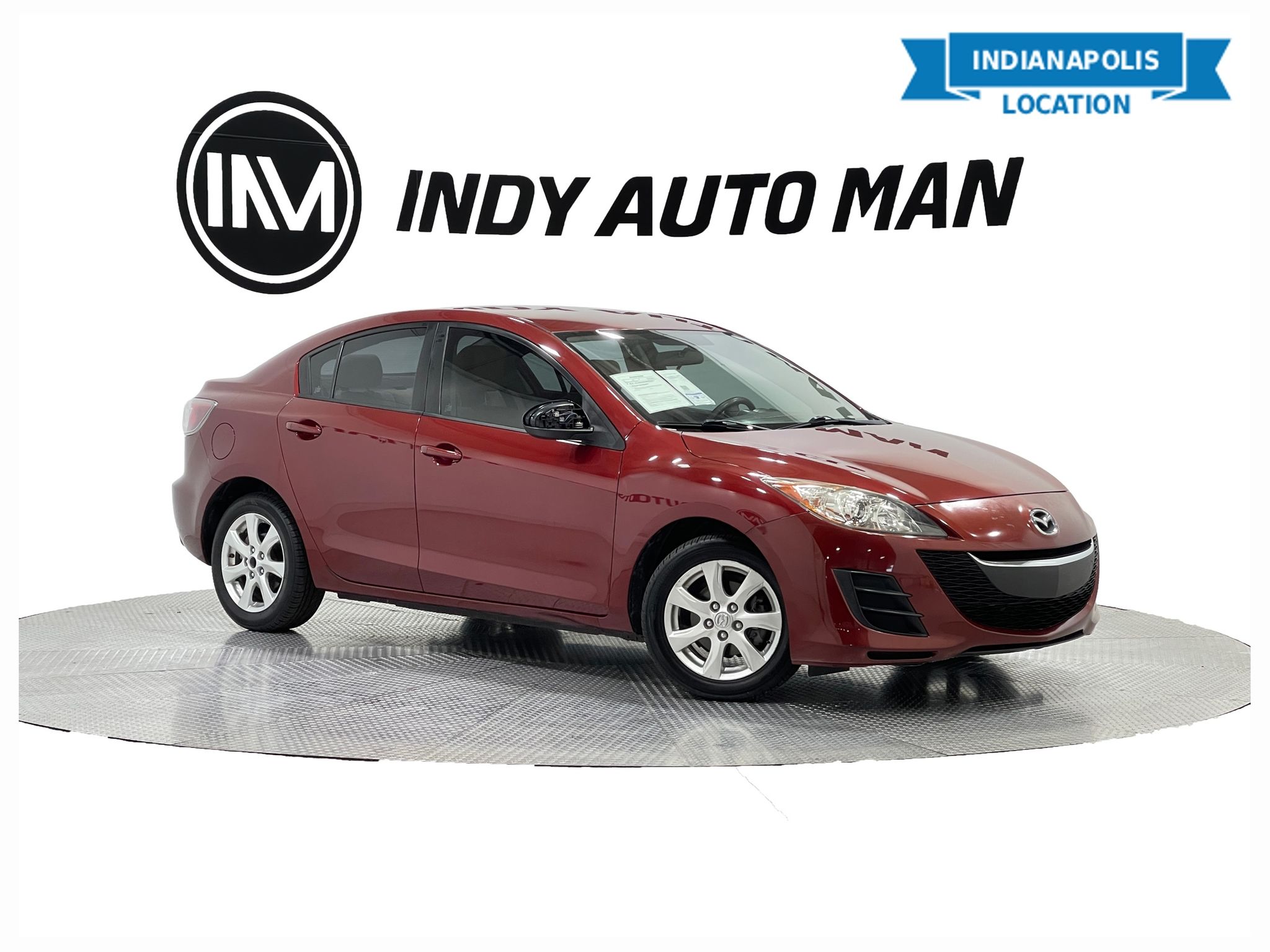 Copper Red Mica 2010 Mazda MAZDA3 Sedan Front-Wheel Drive 5-Speed Automatic