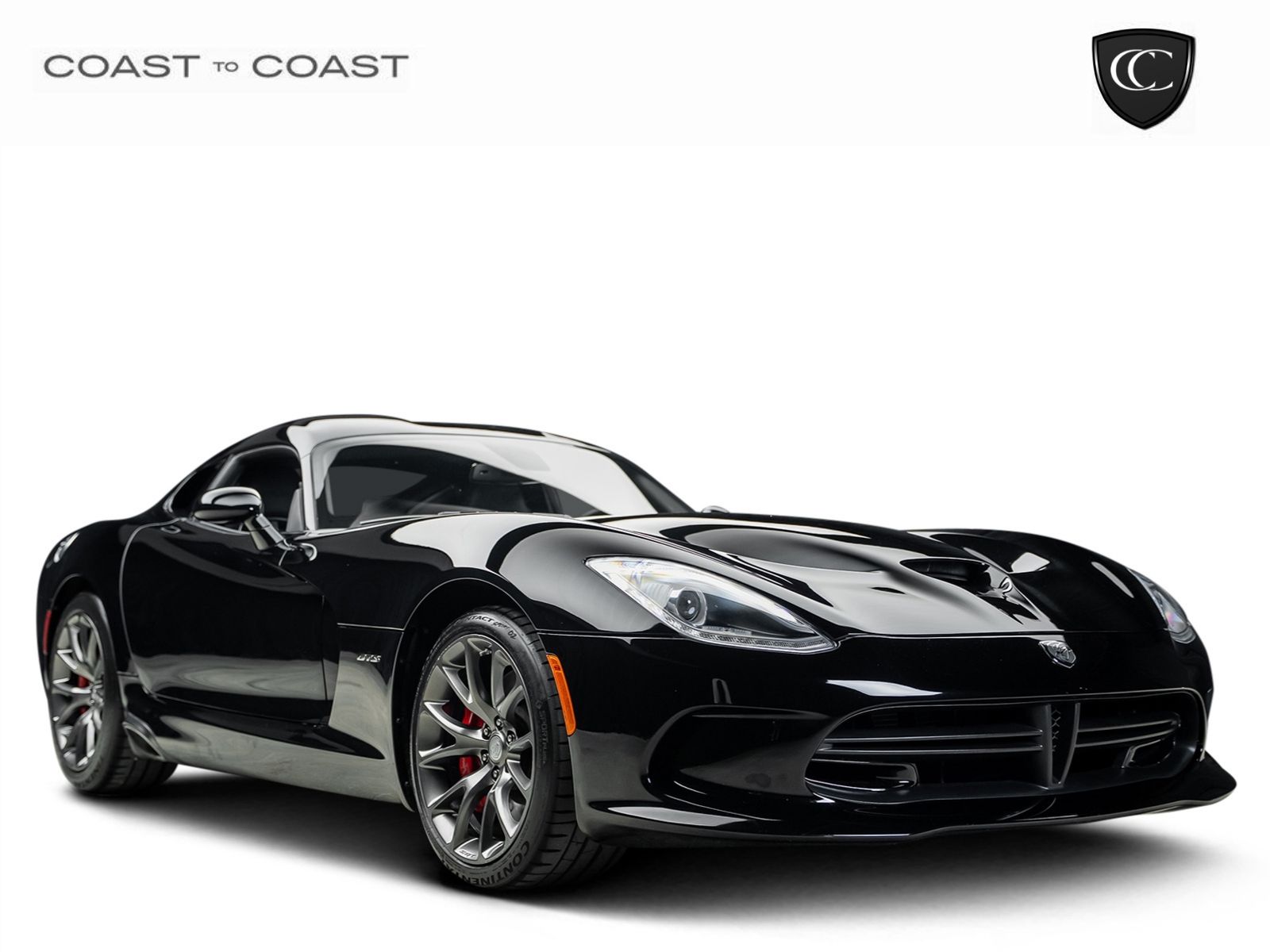 Venom Black Clearcoat 2013 Dodge Viper Coupe Rear-Wheel Drive 6-Speed Manual