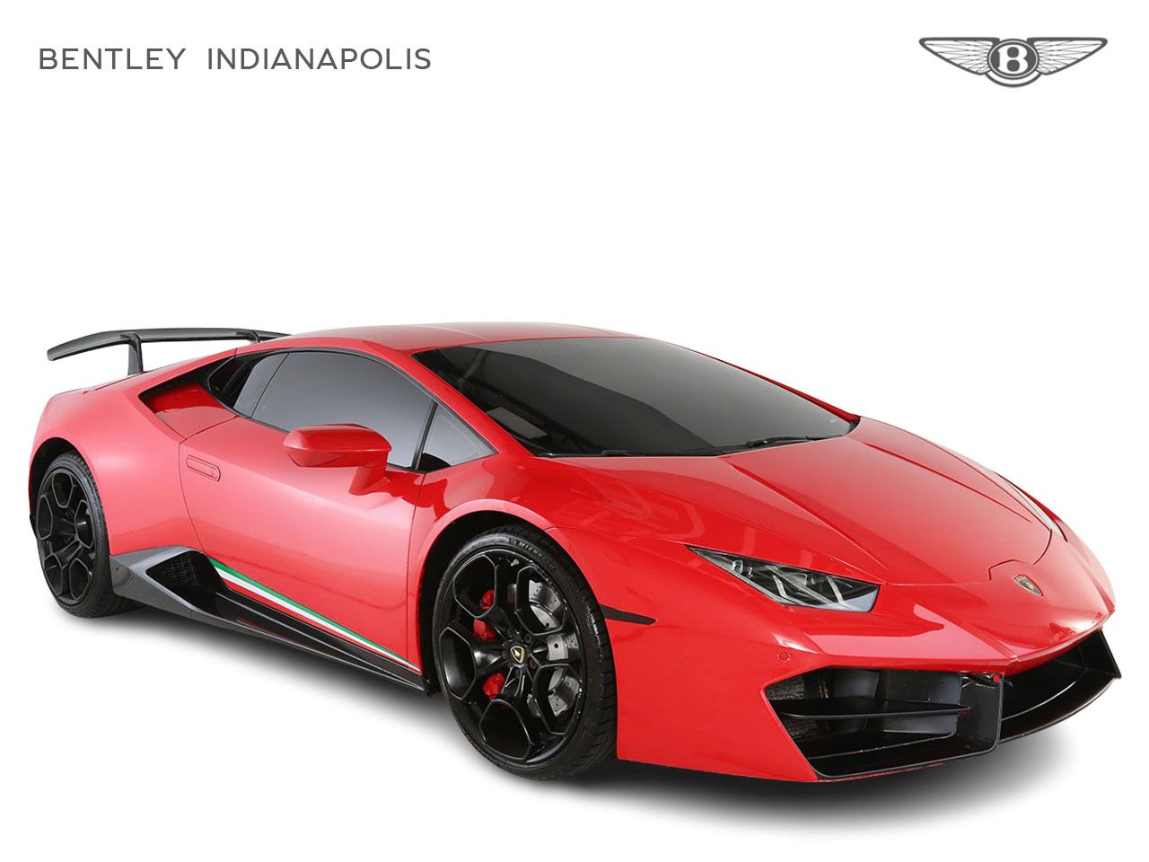Red 2016 Lamborghini Huracan Coupe Rear-Wheel Drive 7-Speed Manual