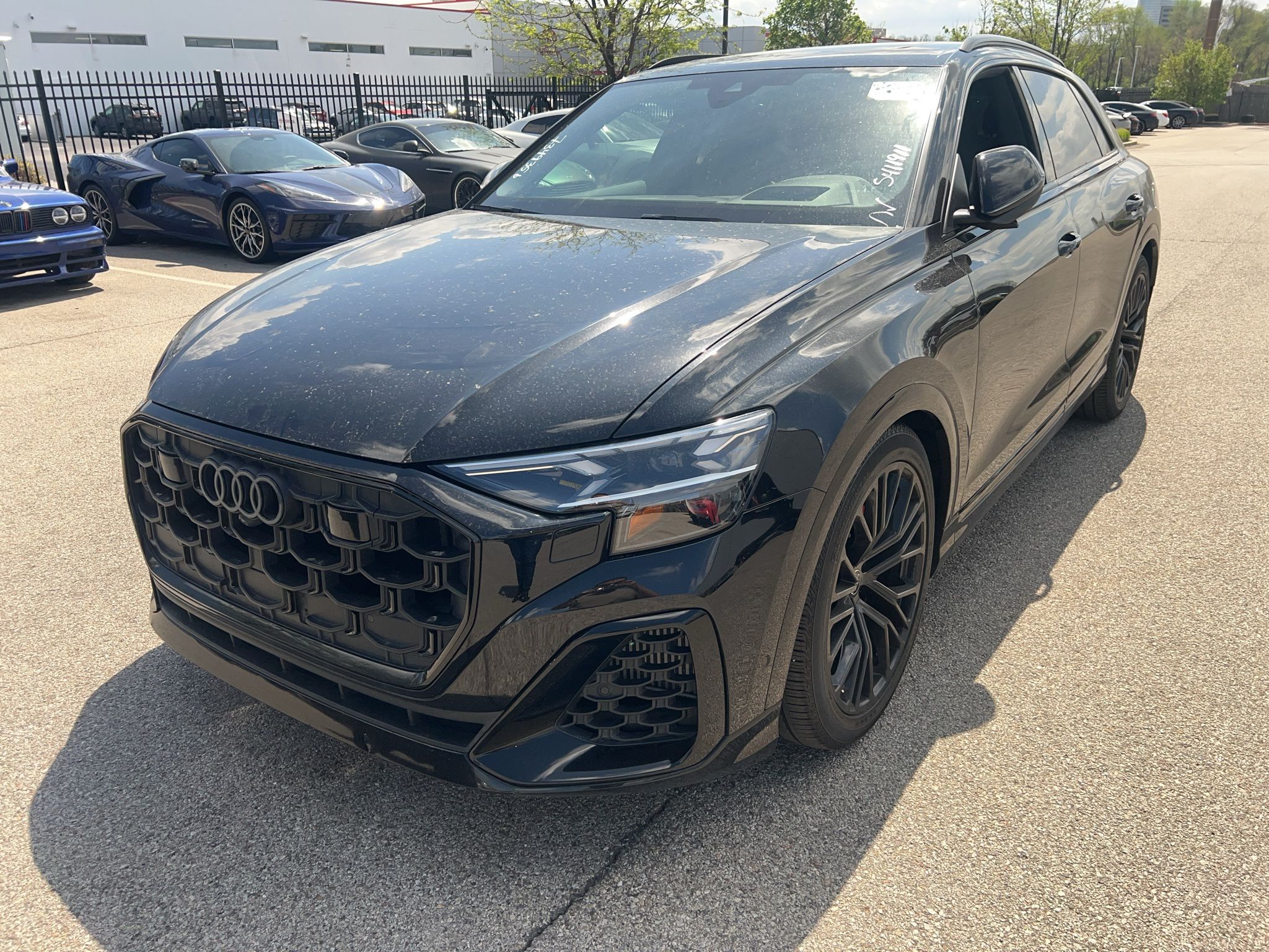 Black Metallic 2024 Audi SQ8 4.0T quattro Prestige SUV / Crossover All-Wheel Drive 8-Speed Automatic