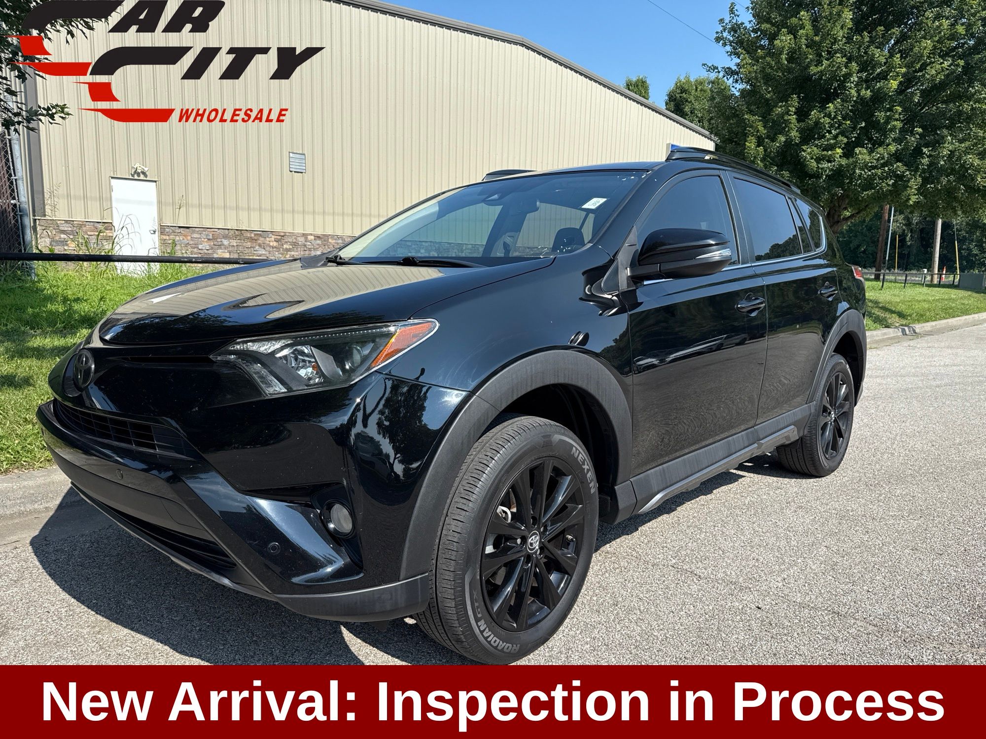 Black 2018 Toyota RAV4 SUV / Crossover All-Wheel Drive 6-Speed Automatic