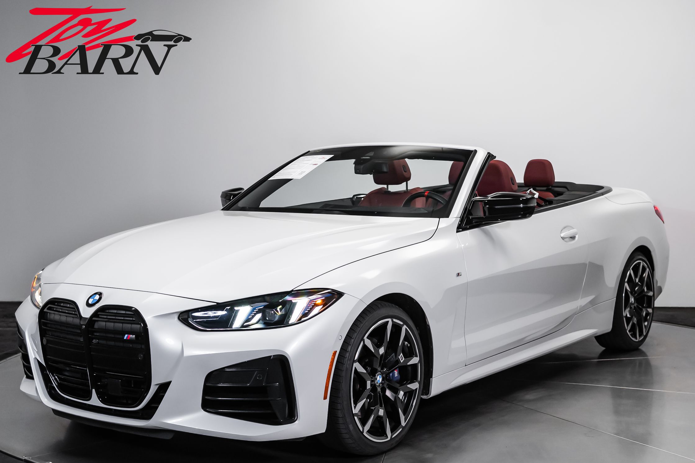 White Metallic 2025 BMW 4 Series Convertible Rear-Wheel Drive 8-Speed Automatic