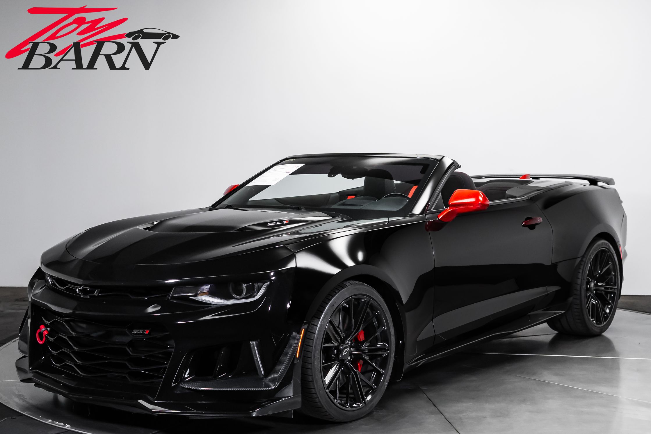 Black 2022 Chevrolet Camaro Convertible Rear-Wheel Drive 6-Speed Manual