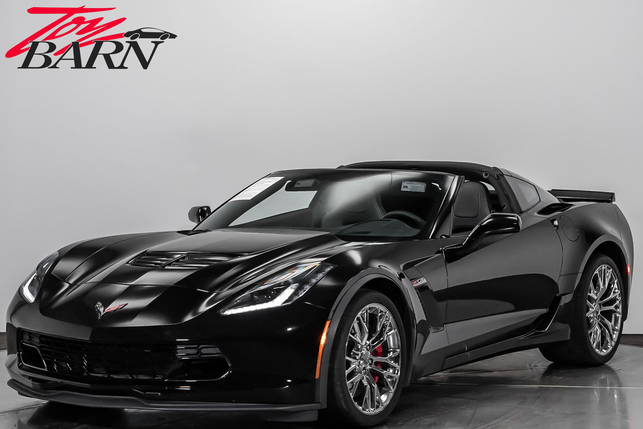 Black 2015 Chevrolet Corvette Z06 1LZ Coupe RWD Coupe Rear-Wheel Drive 8-Speed Automatic