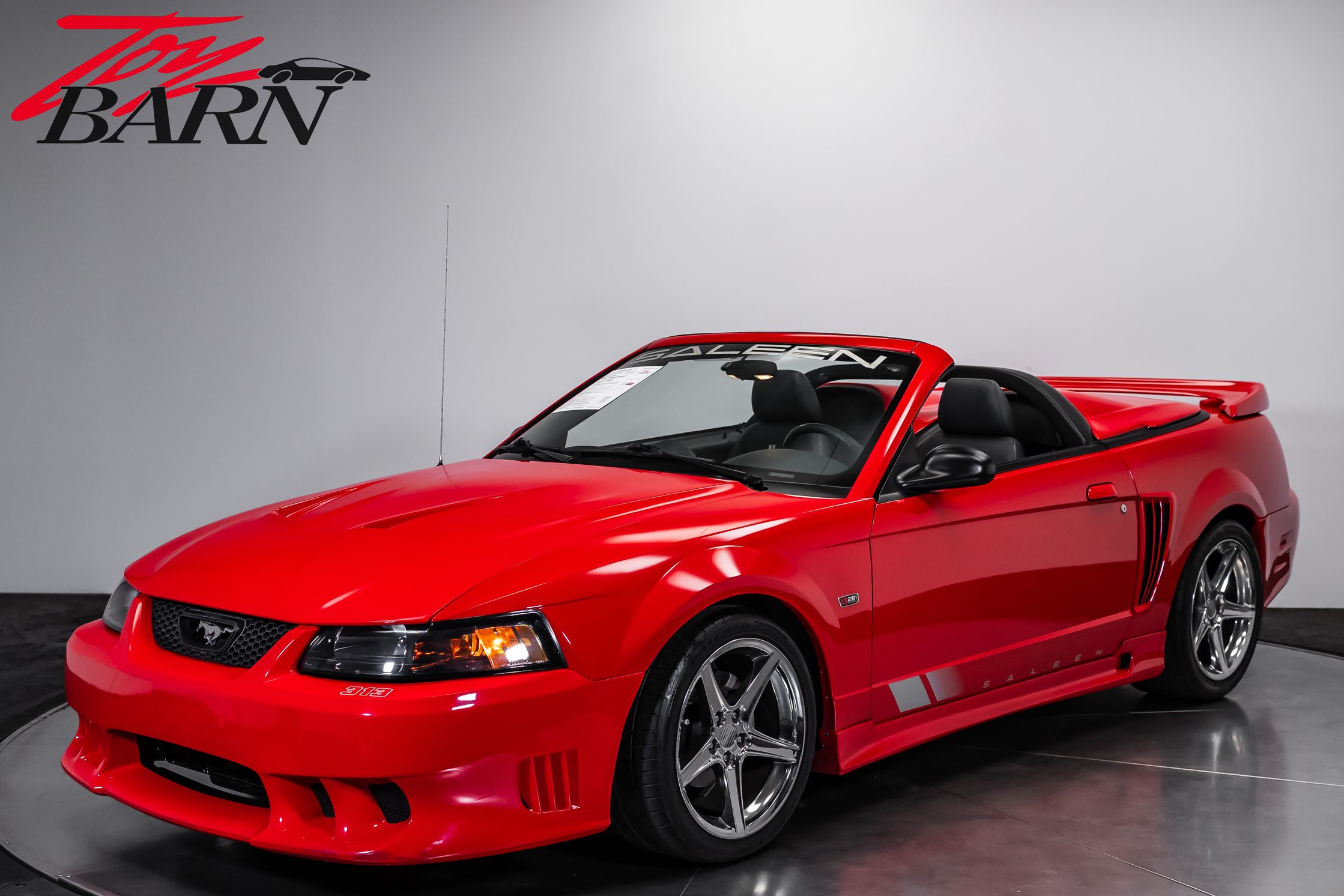 Red 2004 Ford Mustang Convertible 5-Speed Manual Overdrive