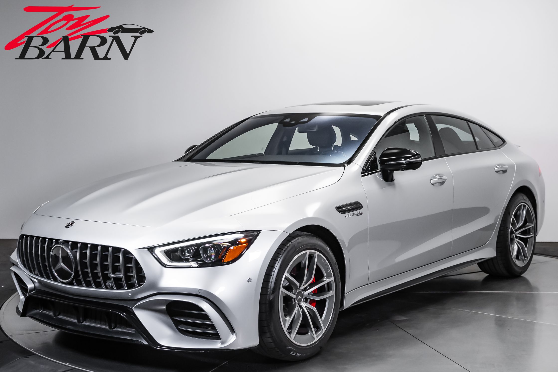 Silver 2020 Mercedes-Benz AMG GT Sedan All-Wheel Drive 9-Speed Automatic
