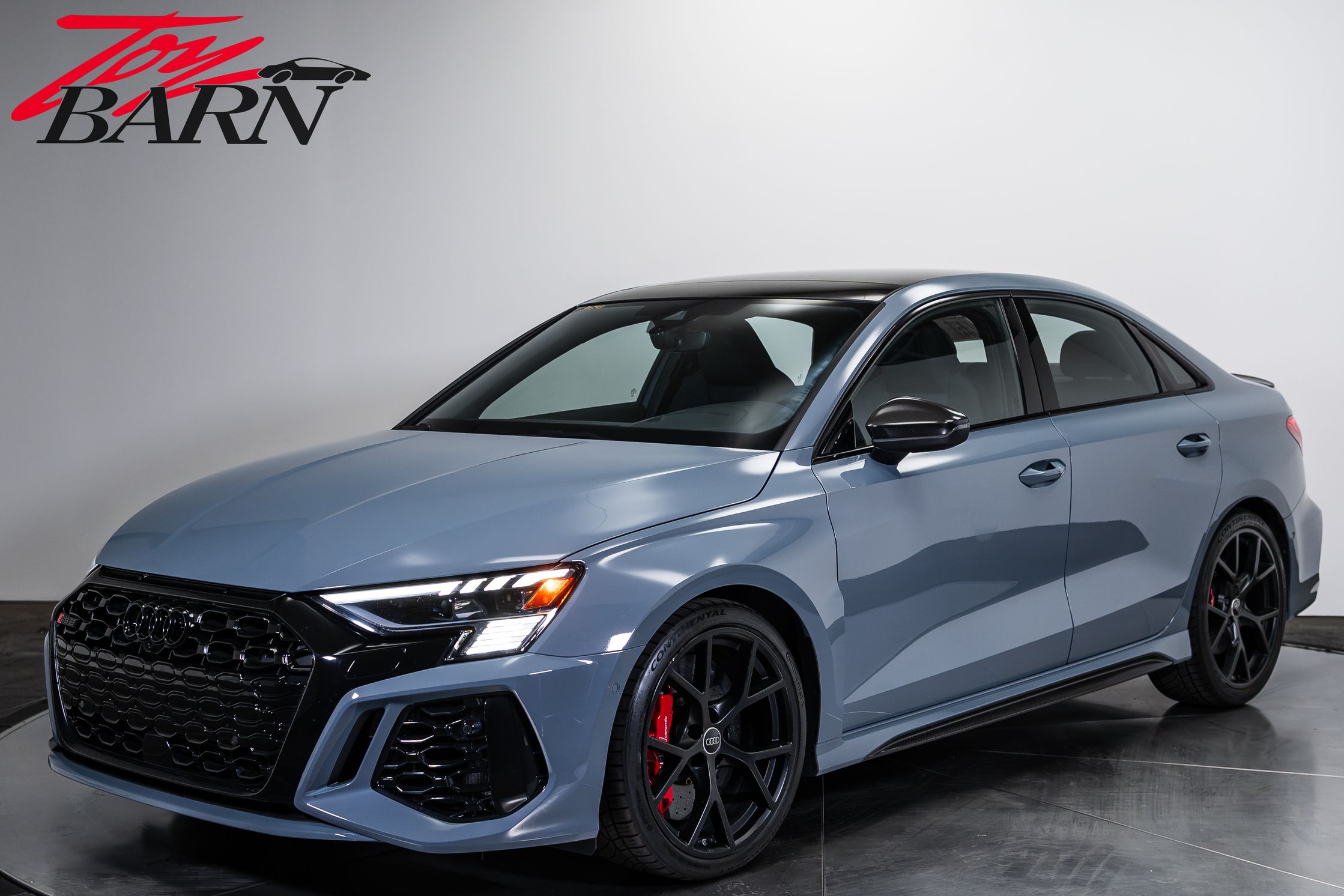 Gray 2023 Audi RS 3 Sedan All-Wheel Drive 7-Speed Automatic