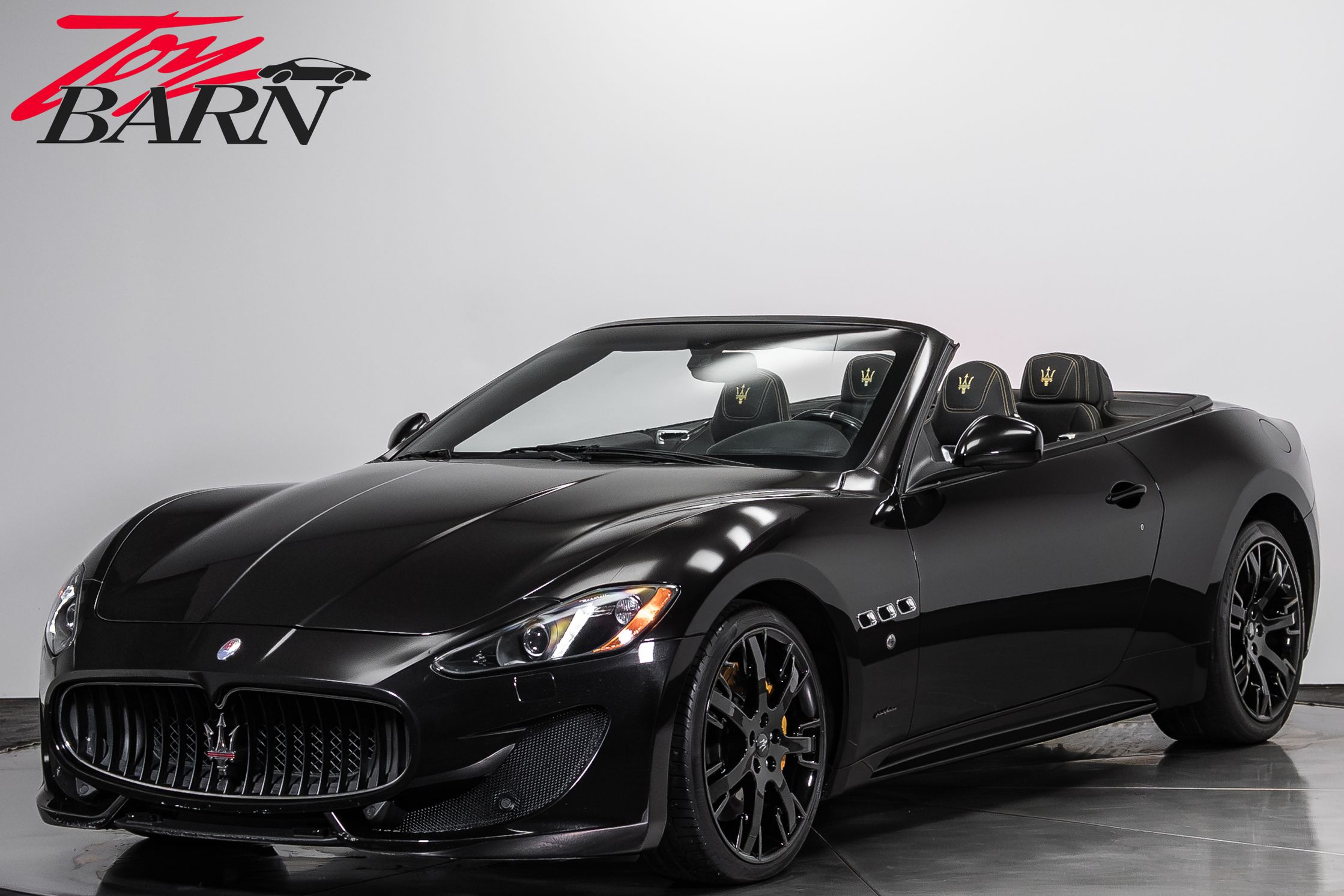 Black 2016 Maserati GranTurismo Sport Convertible Convertible Rear-Wheel Drive 6-Speed Automatic