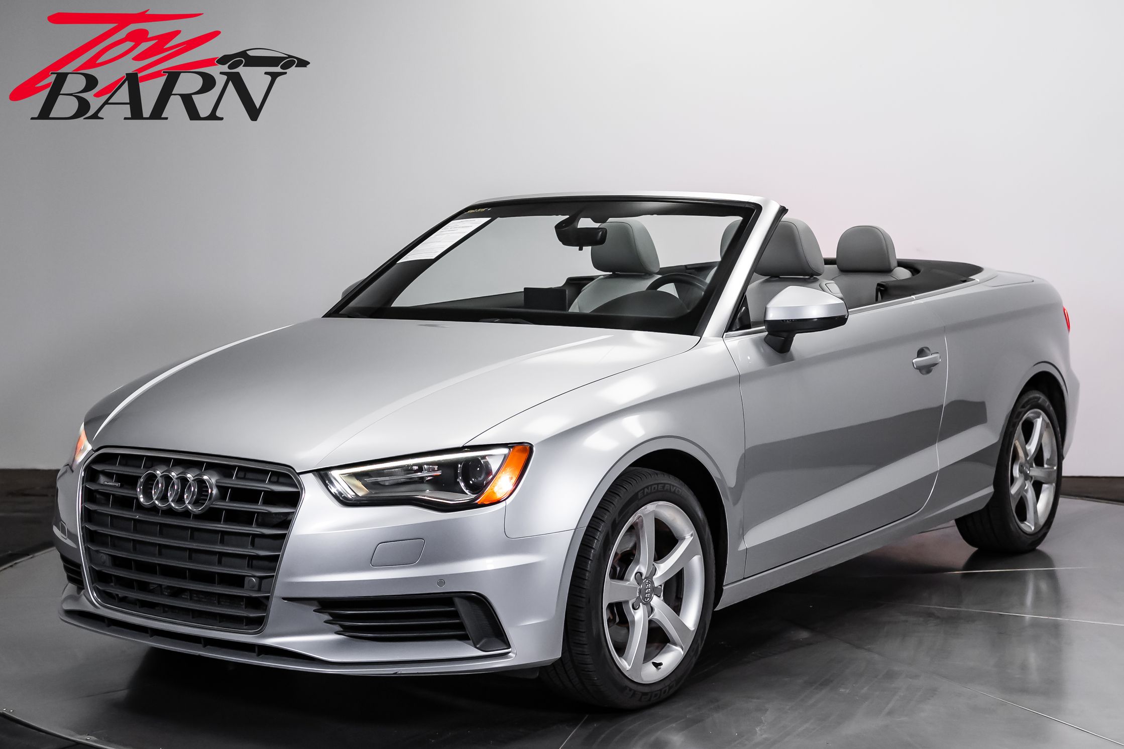 Silver Metallic 2016 Audi A3 Convertible All-Wheel Drive 6-Speed Automatic