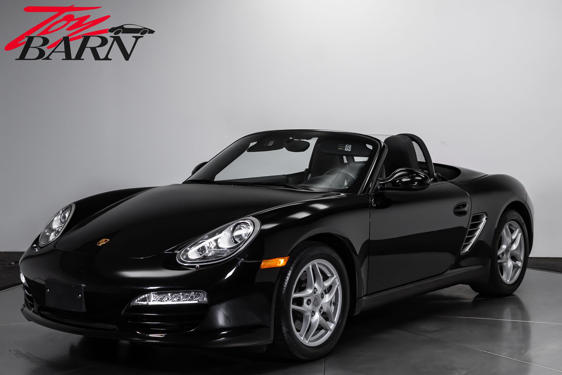 Black 2009 Porsche Boxster Convertible Rear-Wheel Drive 7-Speed Automatic