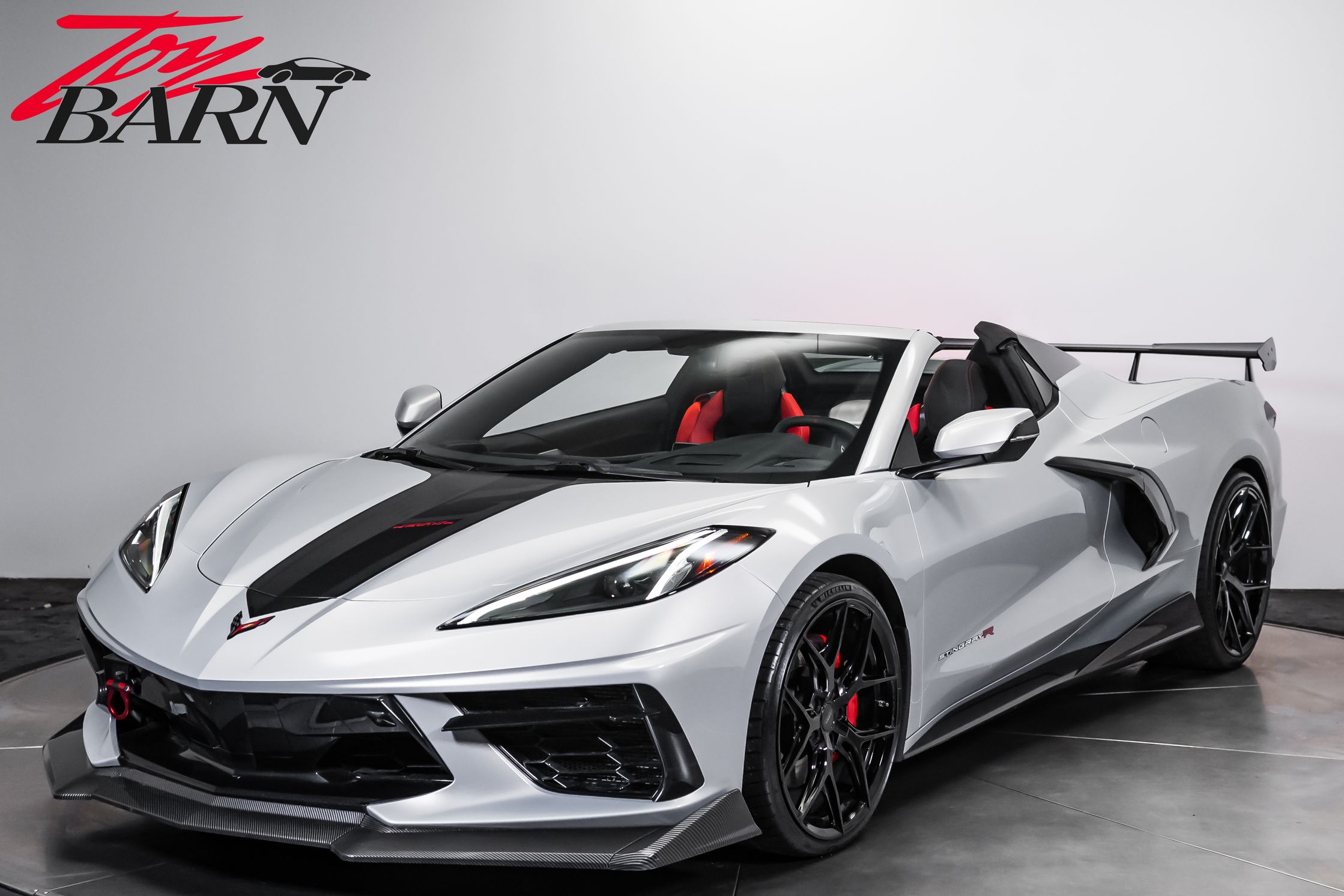 Silver Flare Metallic 2021 Chevrolet Corvette Convertible Rear-Wheel Drive 8-Speed Dual Clutch