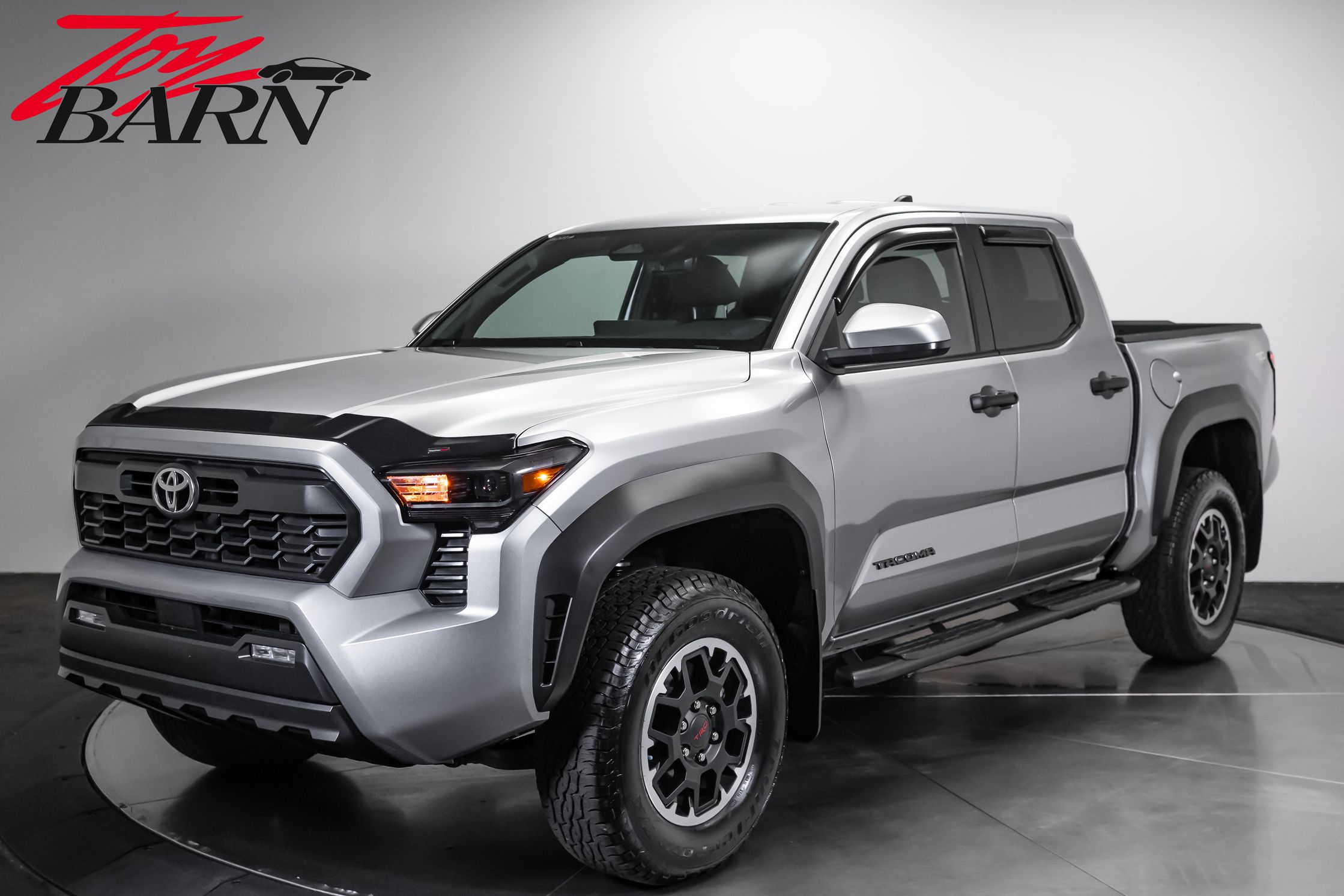 Celestial Silver Metallic 2025 Toyota Tacoma Pickup Truck Four-Wheel Drive 8-Speed Automatic