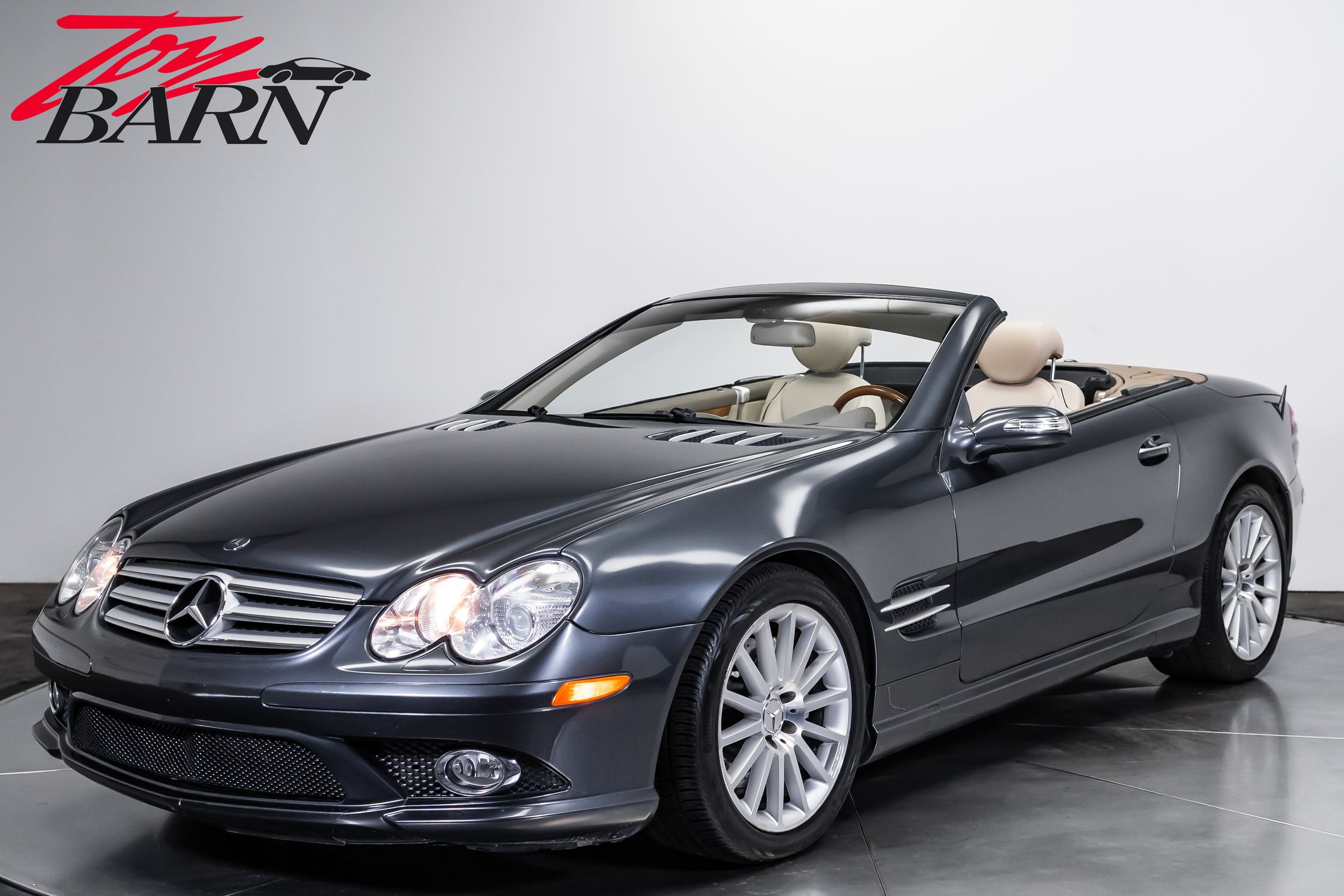 2008 Mercedes-Benz SL-Class Convertible Rear-Wheel Drive 7-Speed Automatic
