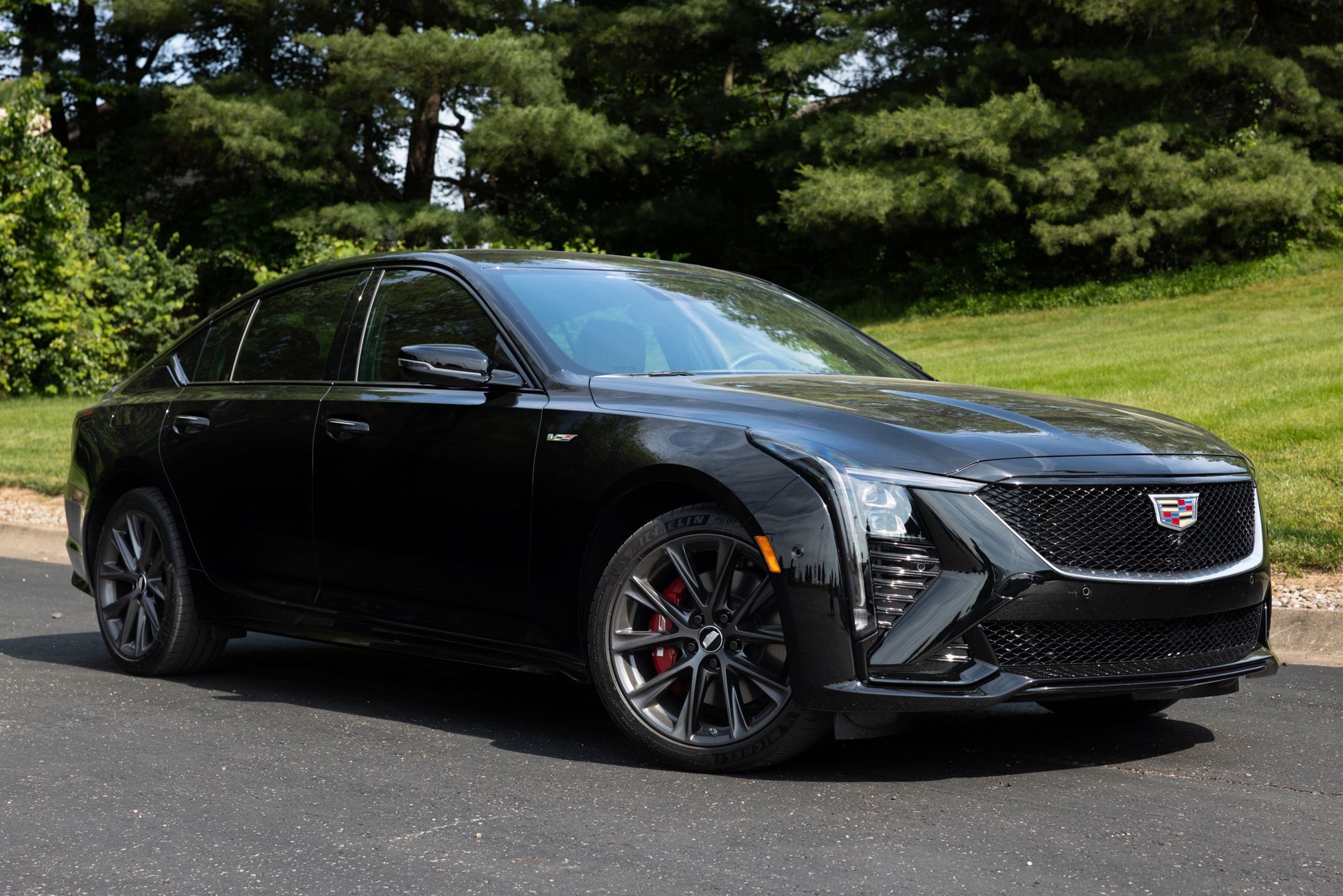 Black Raven 2025 Cadillac CT5 V-Series AWD Sedan All-Wheel Drive Automatic