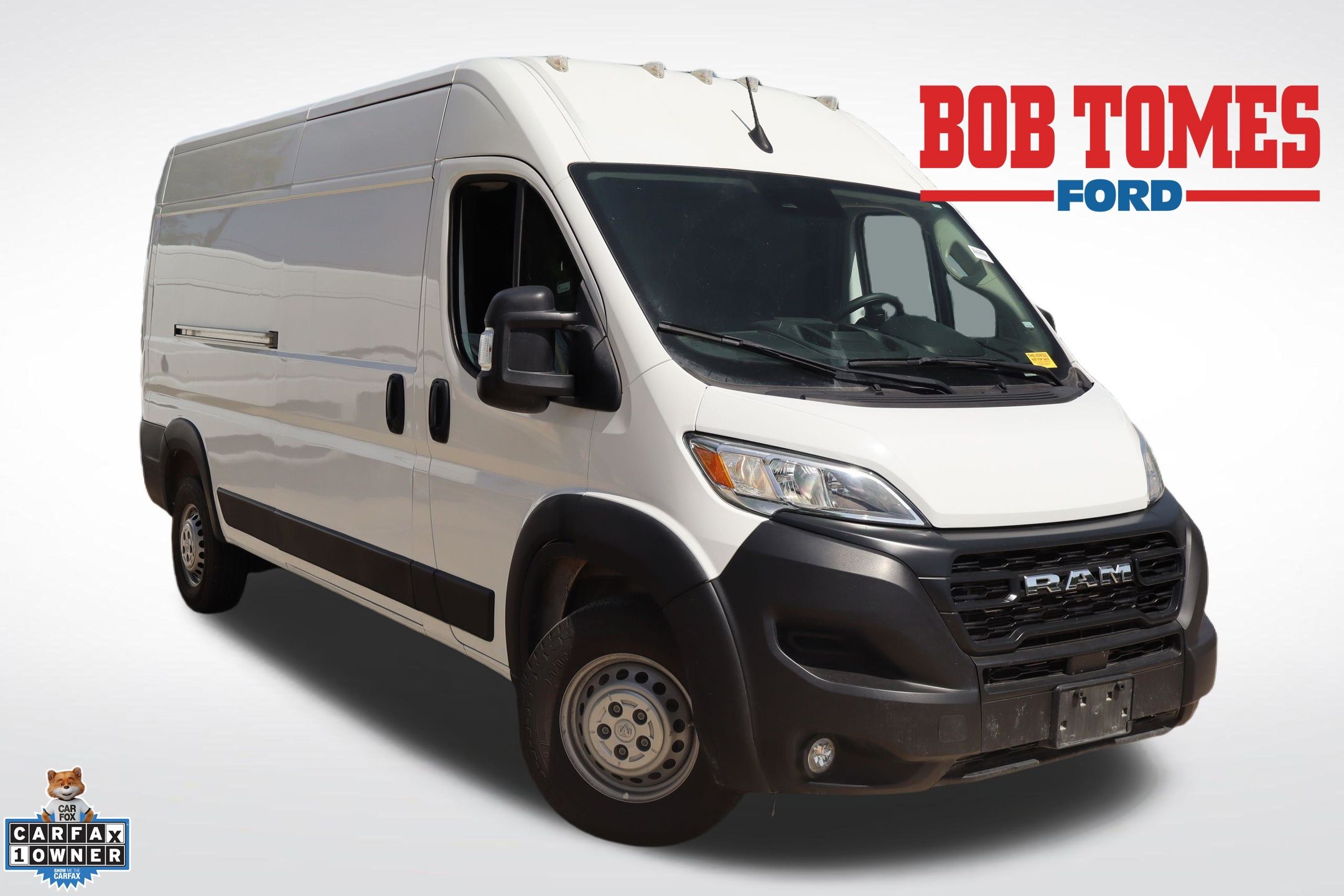 Bright White Clearcoat 2024 RAM ProMaster Van 9-Speed Automatic