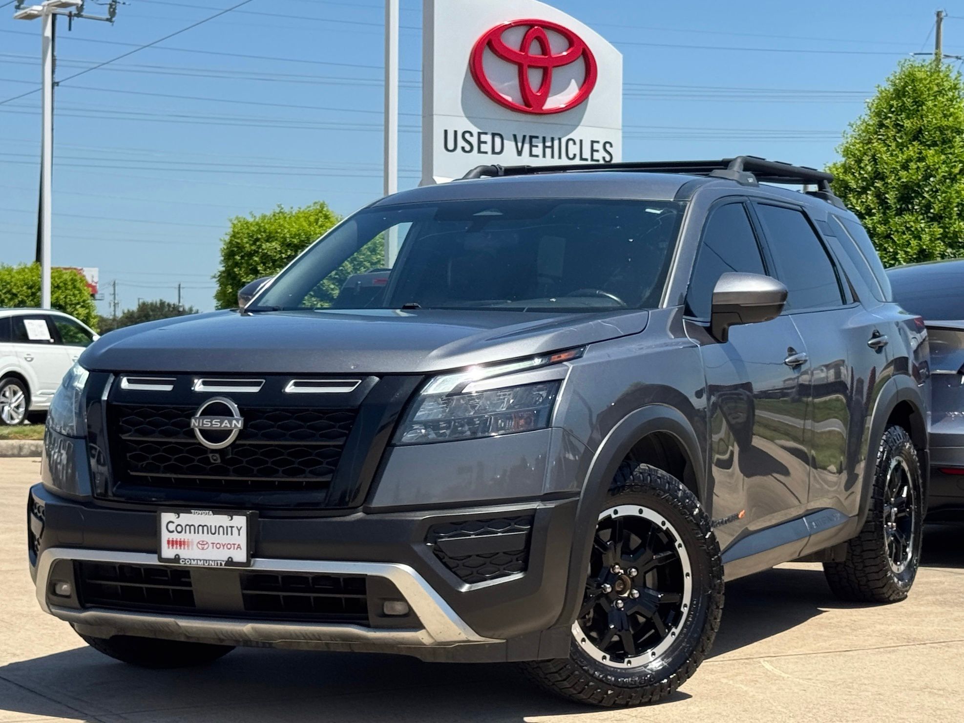 2023 Nissan Pathfinder Rock Creek Gray at Westside Lexus