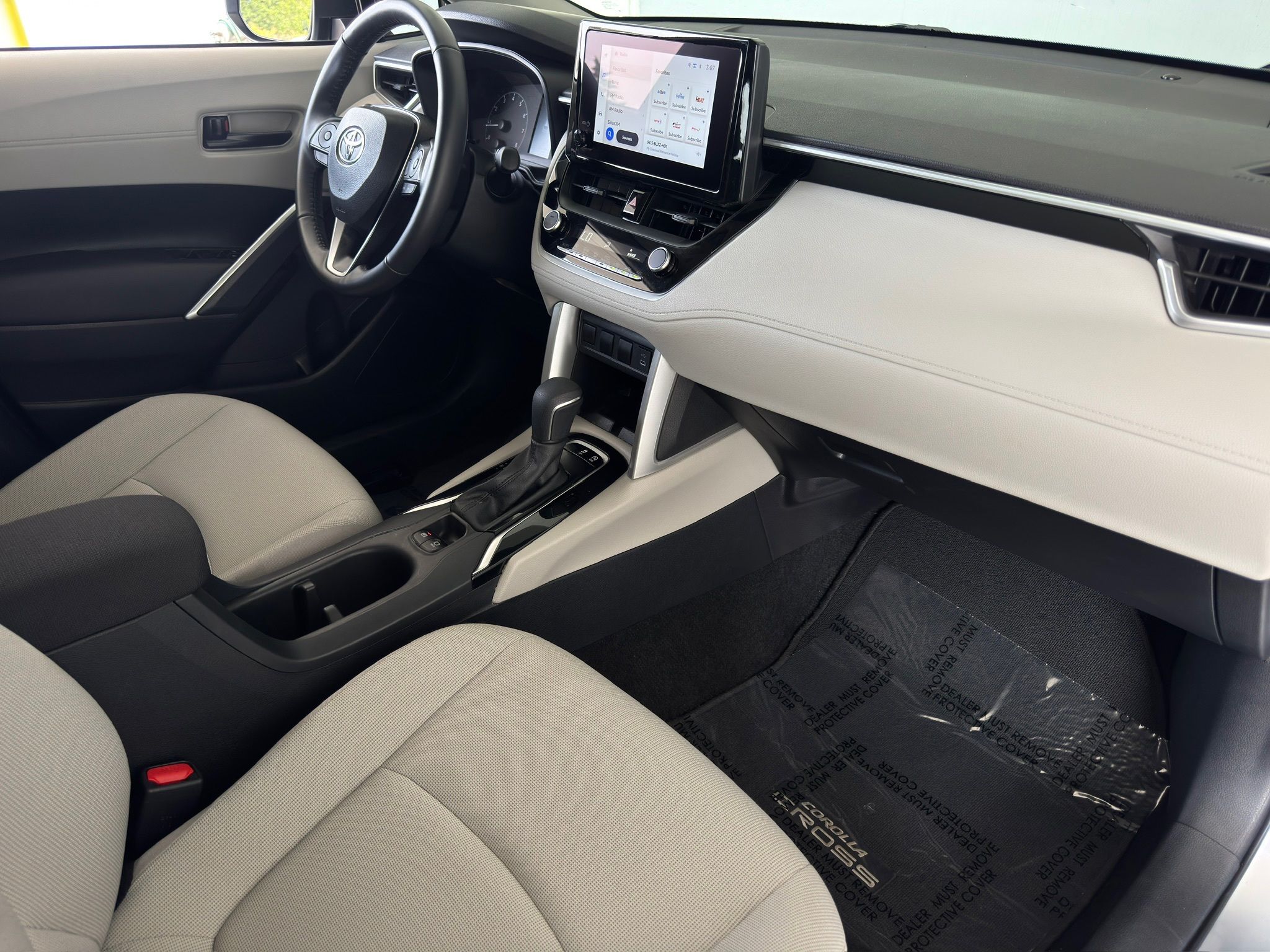 2024 Toyota Corolla Cross LE Silver at Texan Dodge Chrysler Jeep Ram