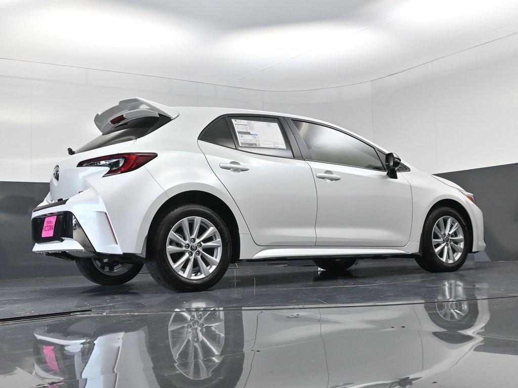 2026 Toyota Corolla Hatchback SE White at Toyota of Victoria