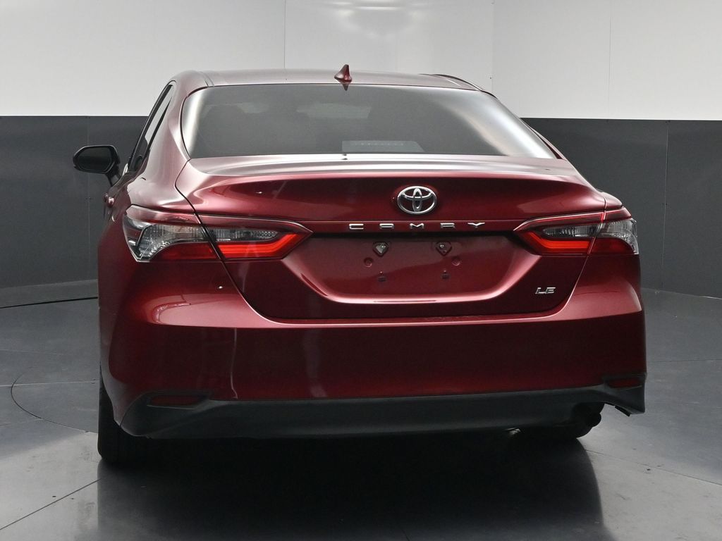 2022 Toyota Camry LE Red at Monument Chevrolet