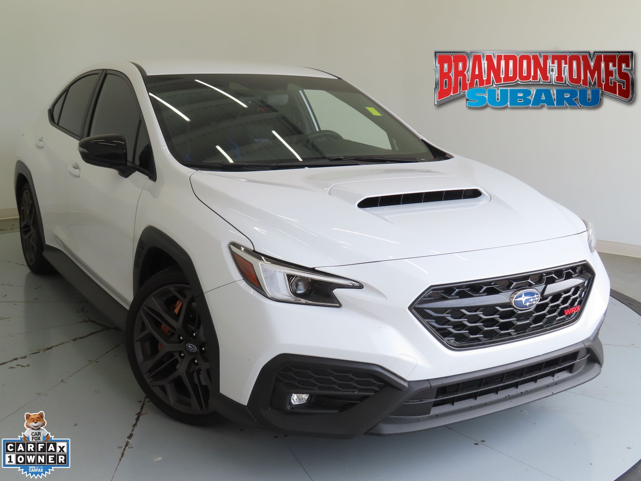 Ceramic White 2025 Subaru WRX tS AWD Sedan All-Wheel Drive 6-Speed Manual