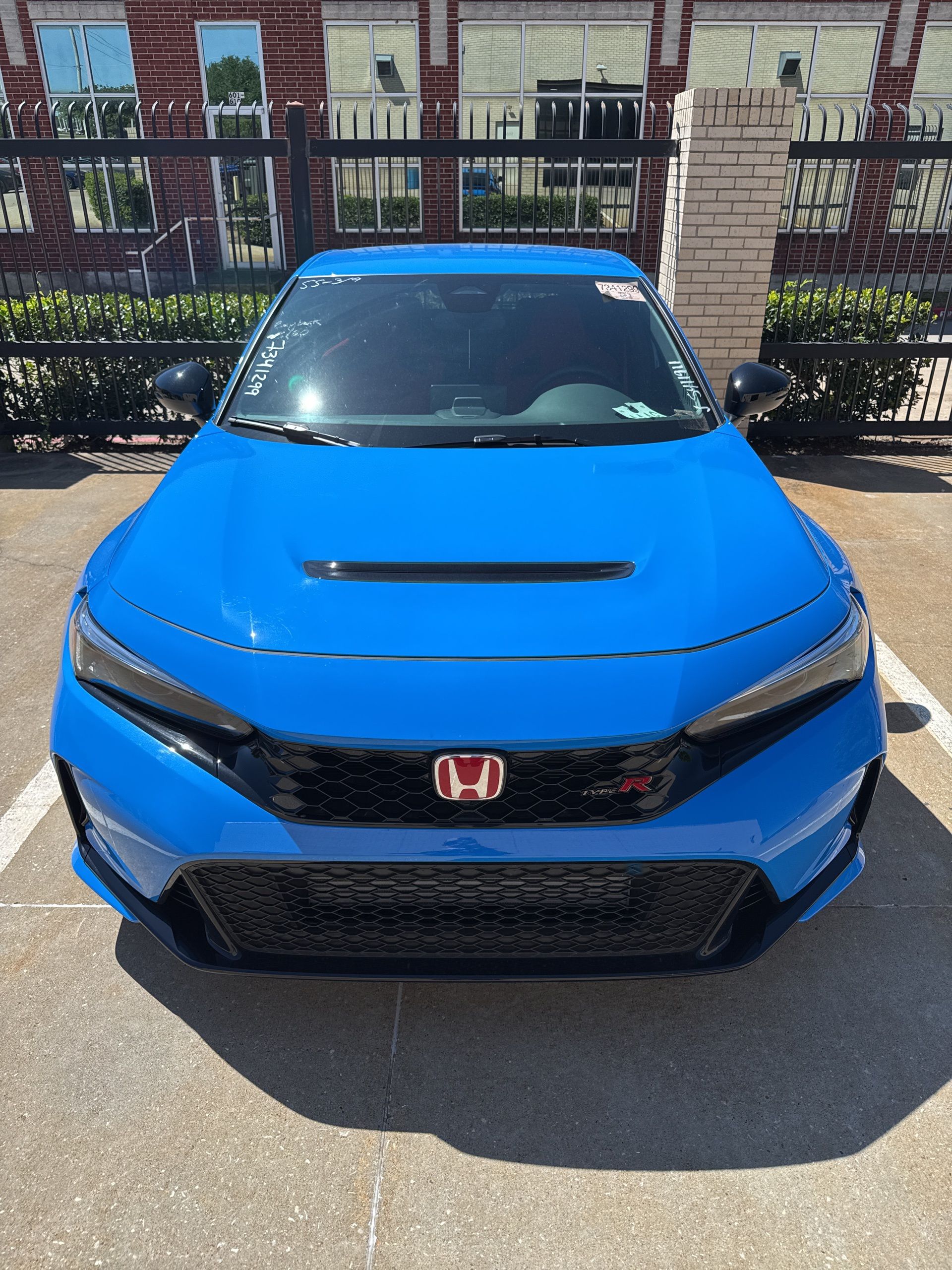 Boost Blue Pearl 2024 Honda Civic Type R FWD Hatchback Front-Wheel Drive 6-Speed Manual