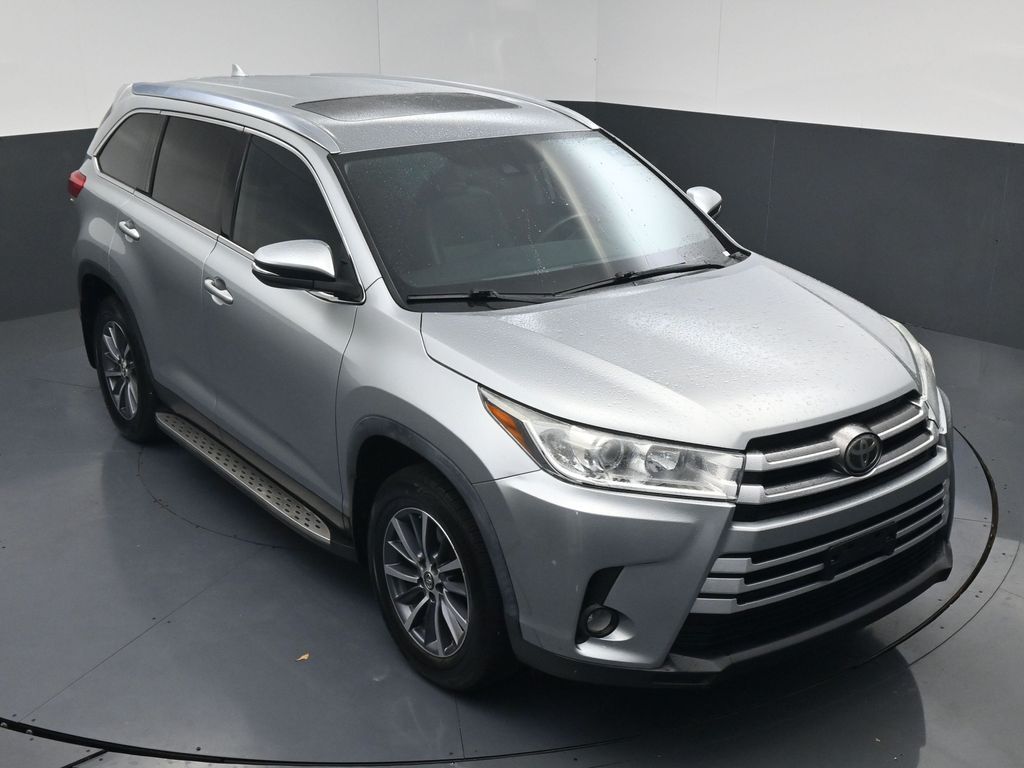 2019 Toyota Highlander XLE Silver at DeMontrond Mazda