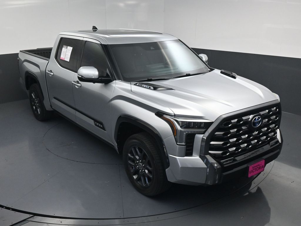 2023 Toyota Tundra Hybrid Platinum Silver at EAG Ford Navasota