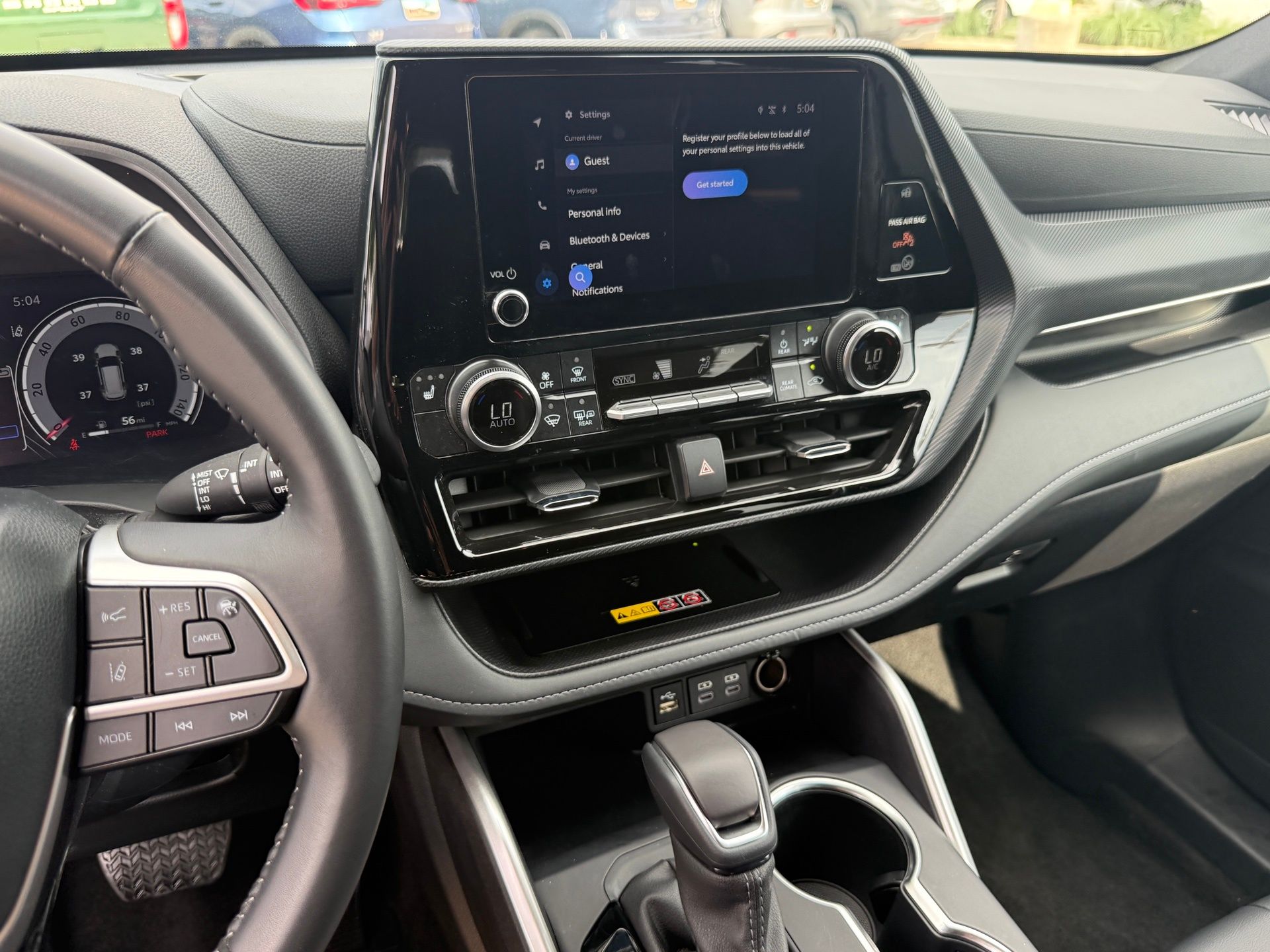 2025 Toyota Highlander XSE Black at Don McGill Toyota