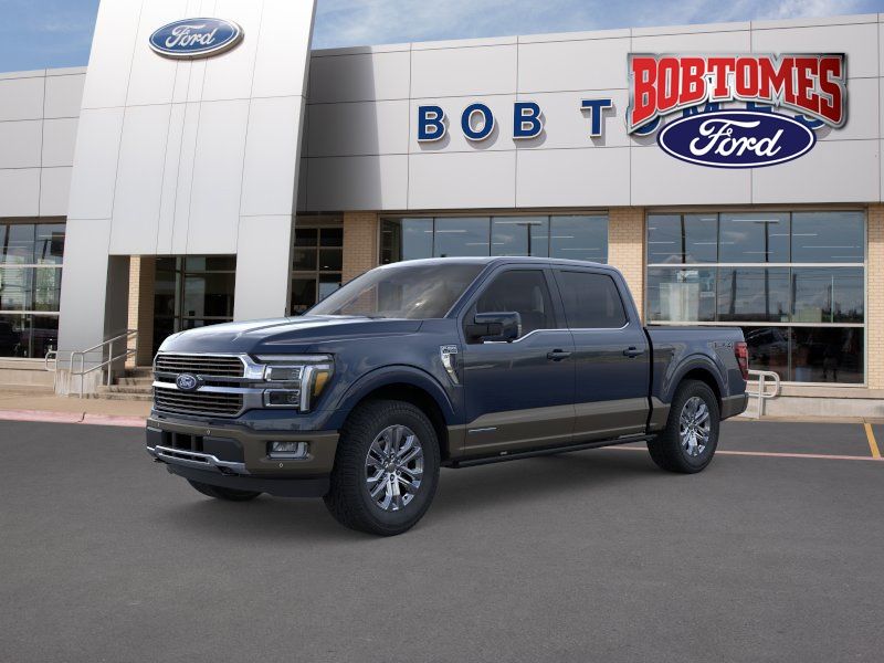 Blue Metallic 2026 Ford F-150 Pickup Truck Four-Wheel Drive Automatic