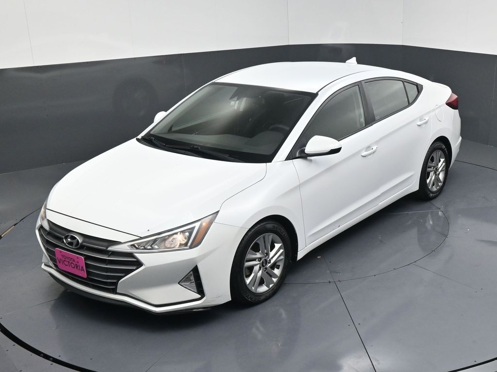 2020 Hyundai Elantra SEL White at Baytown Hyundai