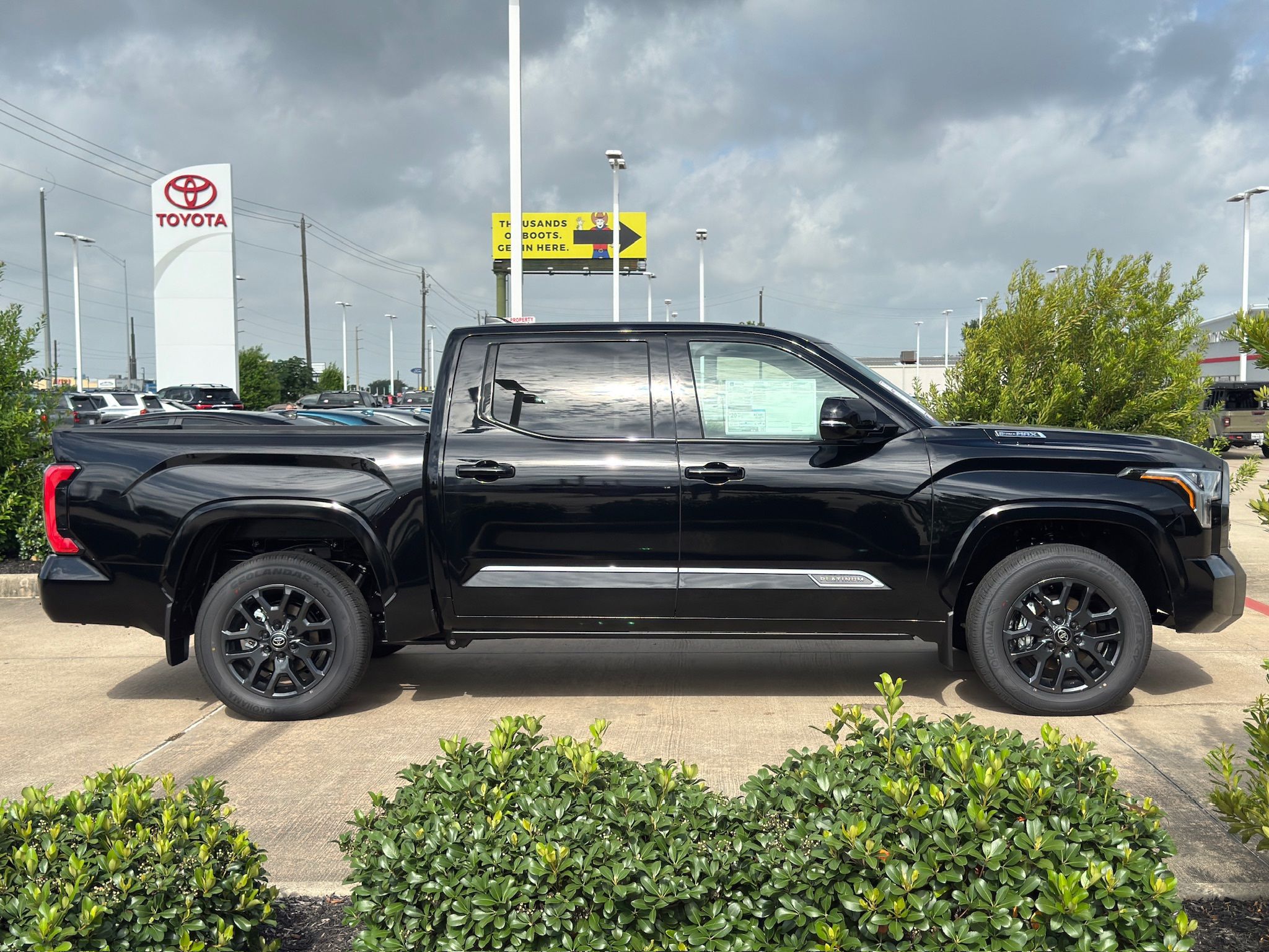2026 Toyota Tundra Hybrid Platinum  at Gullo Toyota
