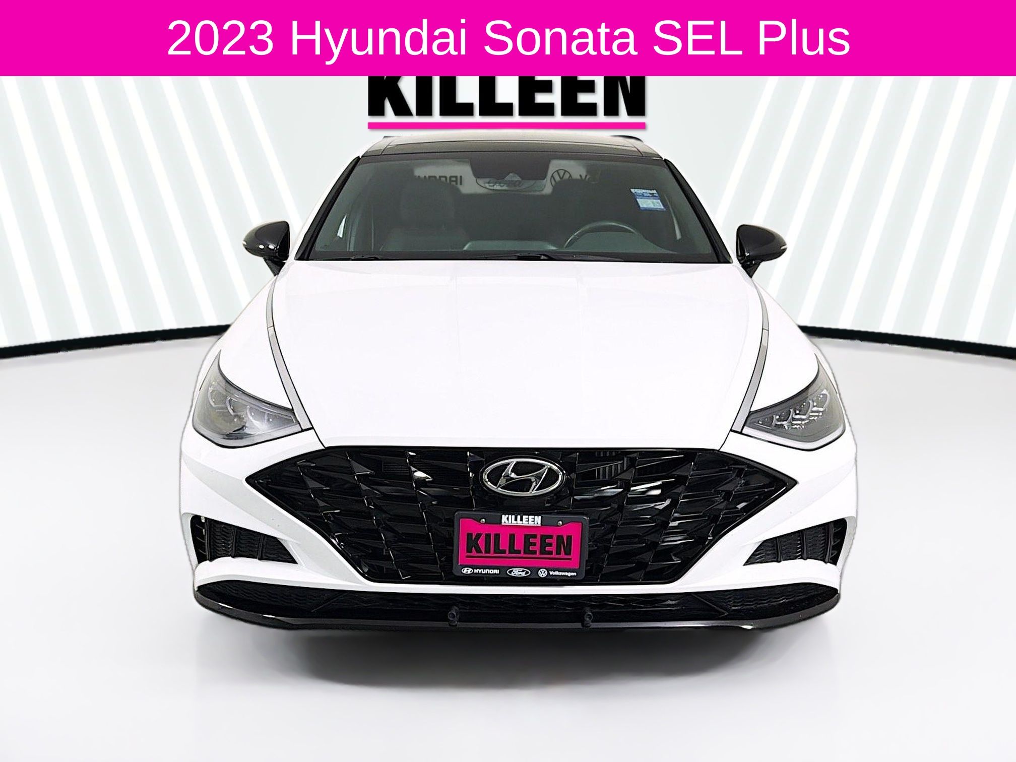 2023 Hyundai Sonata SEL Plus White at DeMontrond Ford