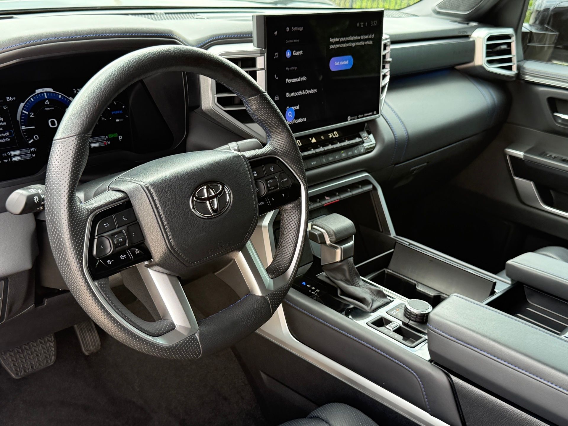 2024 Toyota Tundra Hybrid Platinum Black at Bayway Cadillac of The Woodlands