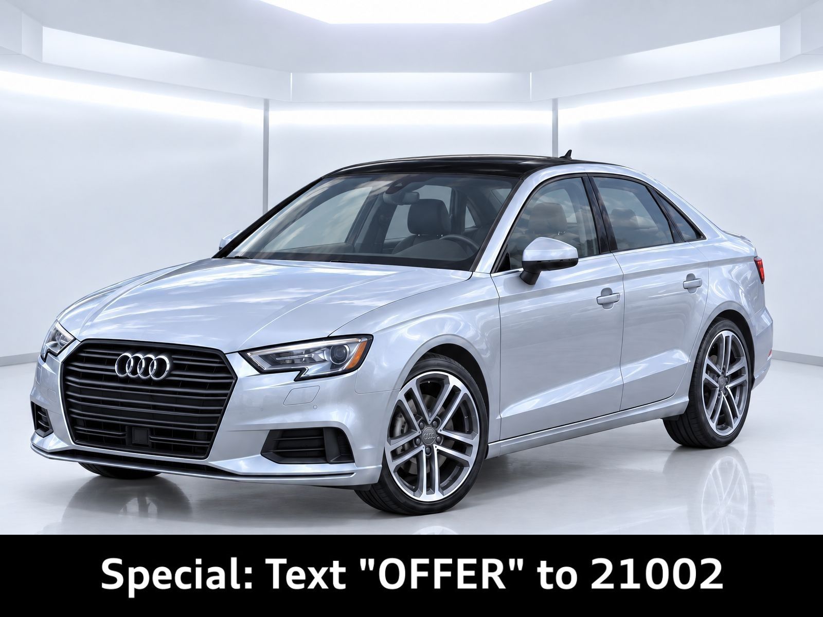 Florett Silver Metallic 2020 Audi A3 Sedan Front-Wheel Drive 7-Speed Automatic