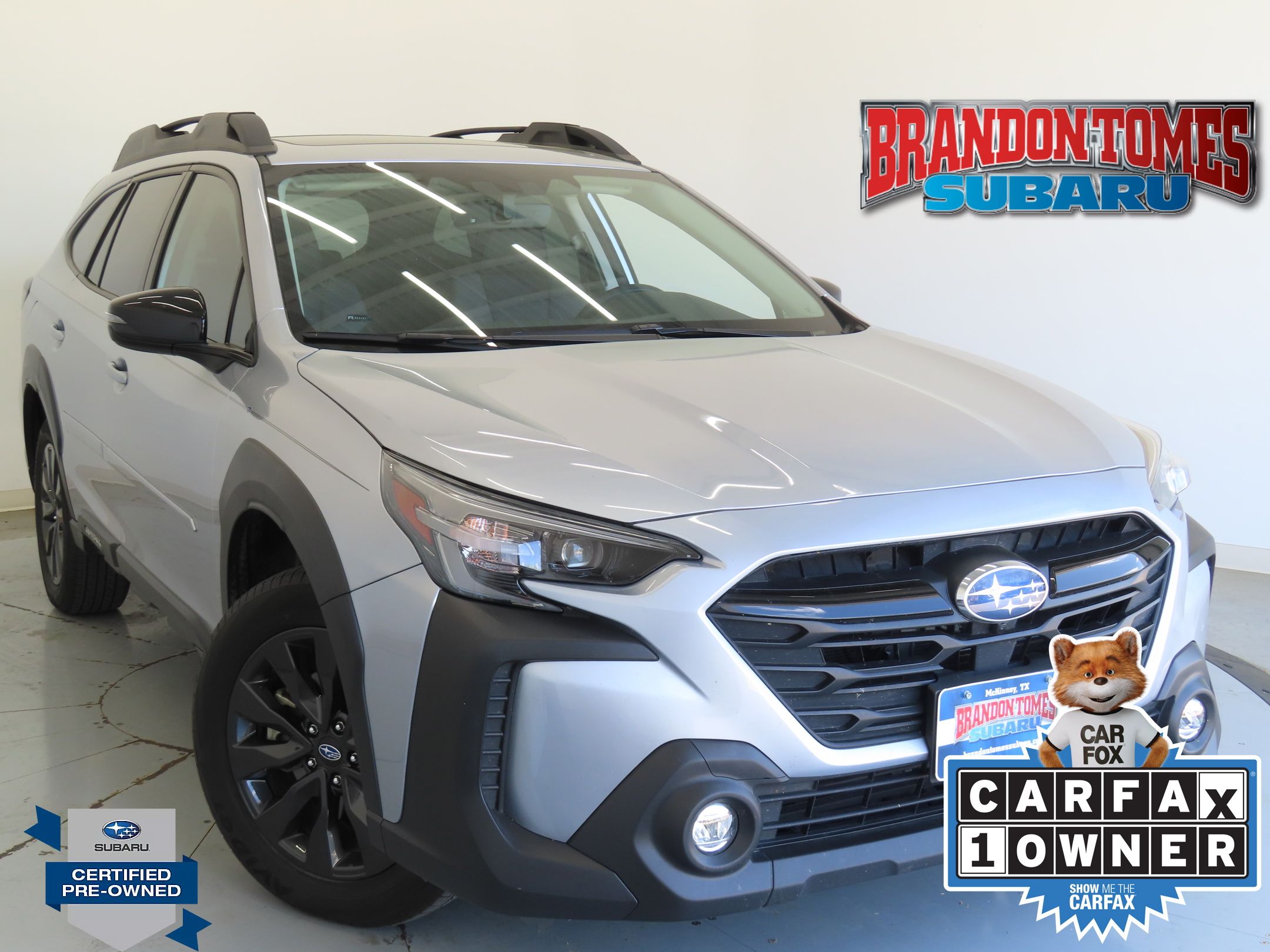 Ice Silver Metallic 2024 Subaru Outback Onyx Edition XT AWD SUV / Crossover All-Wheel Drive Continuously Variable Transmission