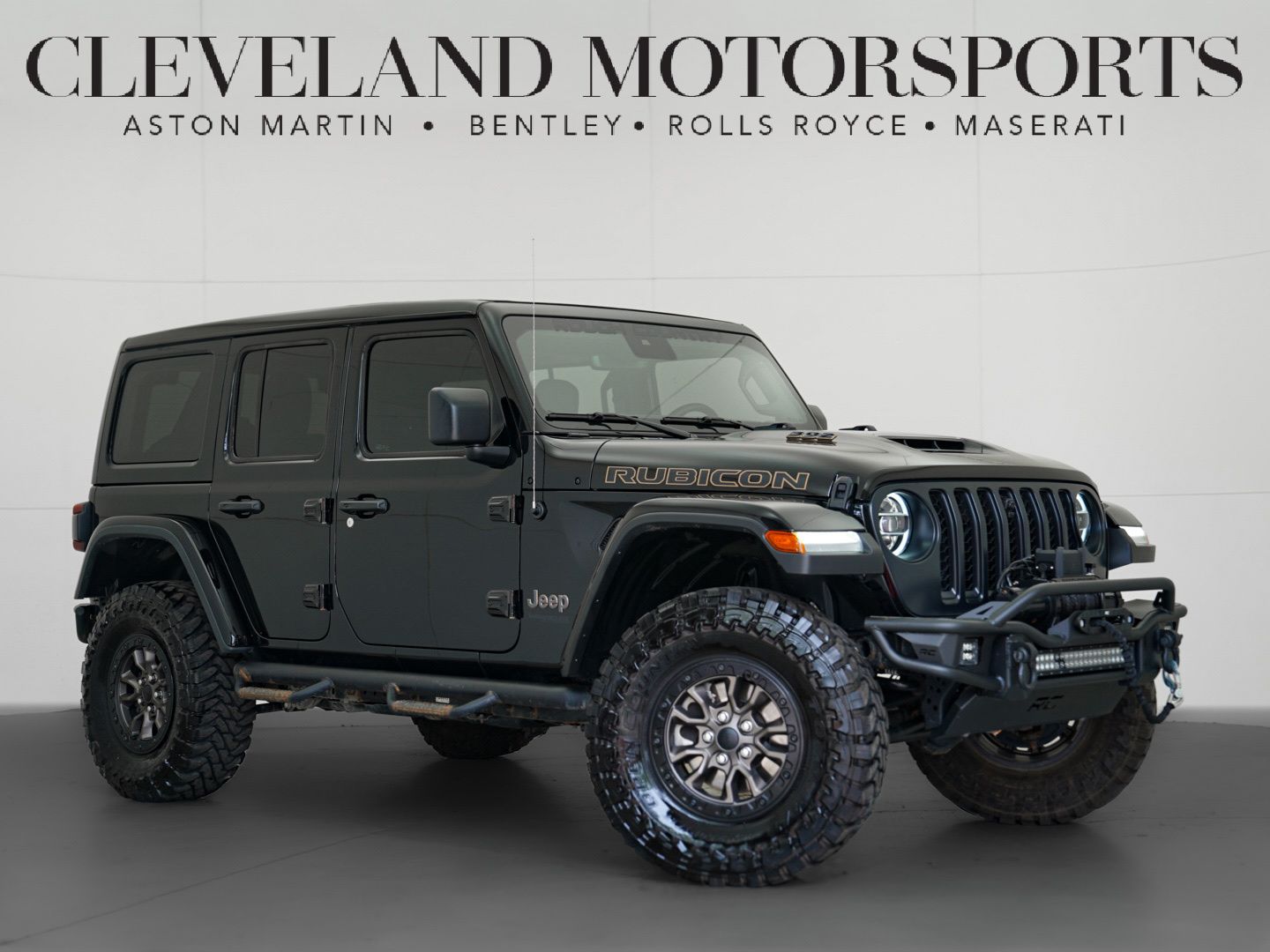 Black Clearcoat 2021 Jeep Wrangler Unlimited Rubicon 392 4WD SUV / Crossover Four-Wheel Drive 8-Speed Automatic