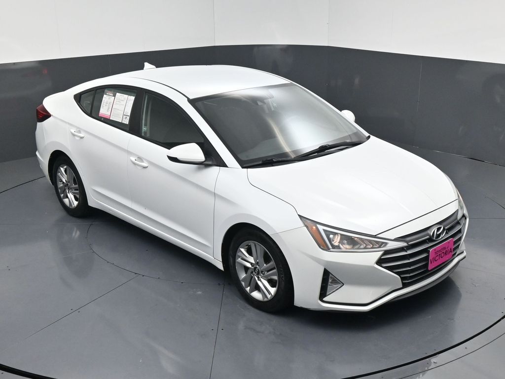 2020 Hyundai Elantra SEL White at Baytown Hyundai