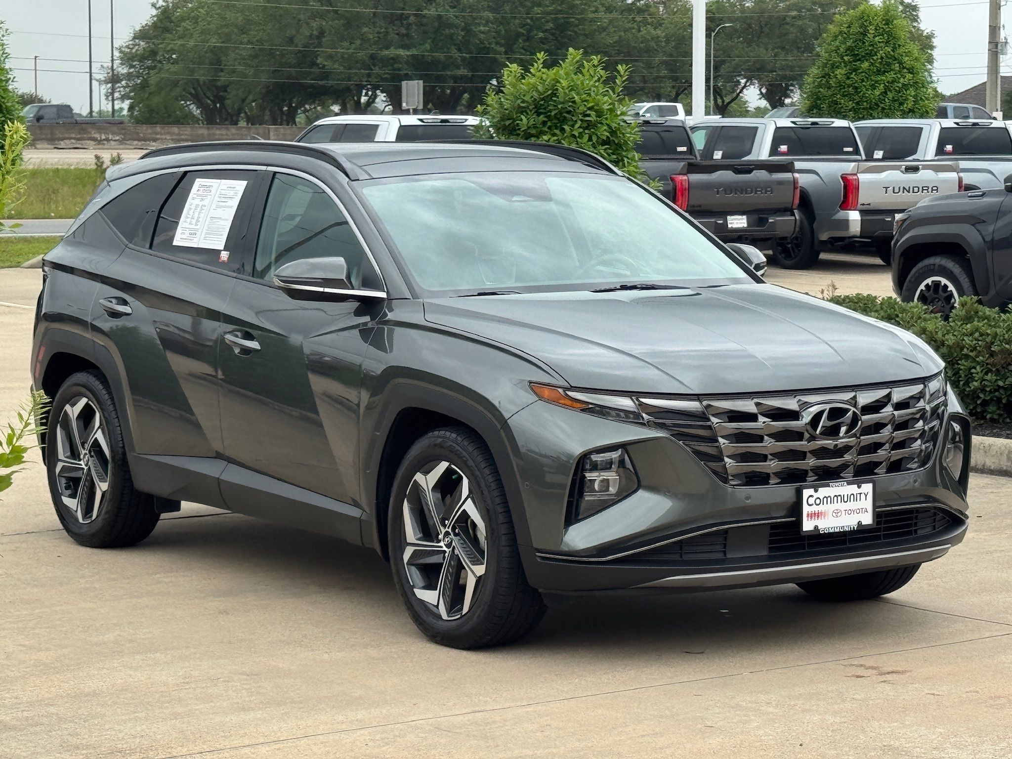 2022 Hyundai Tucson Limited Gray at Classic Chevrolet Galveston