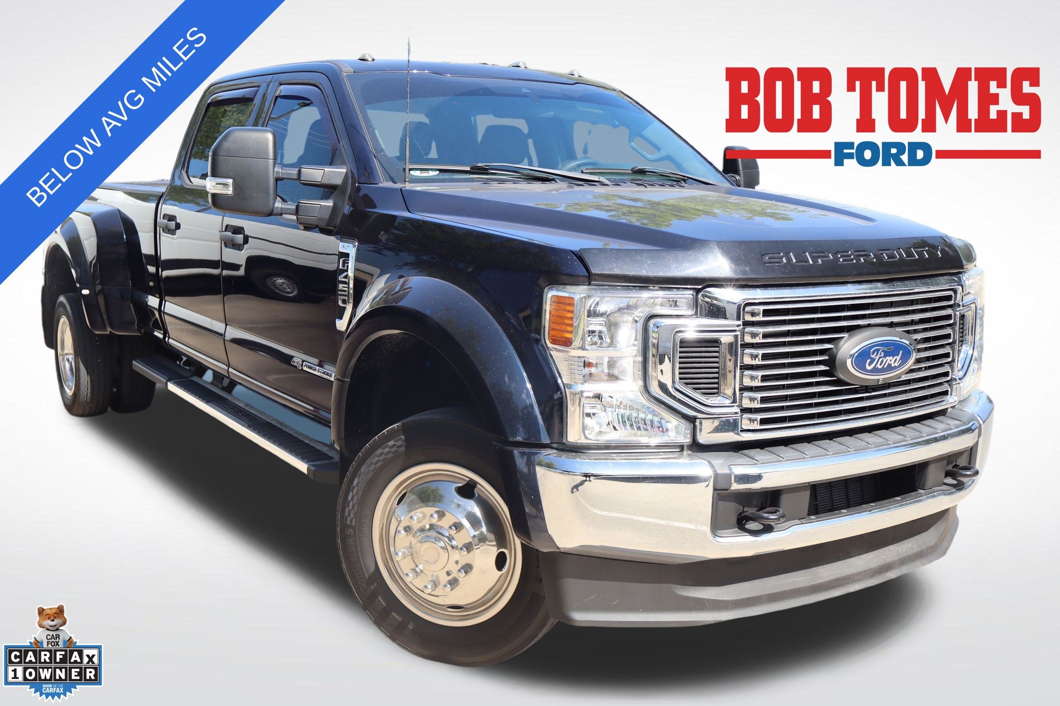 Blue Metallic 2022 Ford F-450 Super Duty Pickup Truck Four-Wheel Drive Automatic