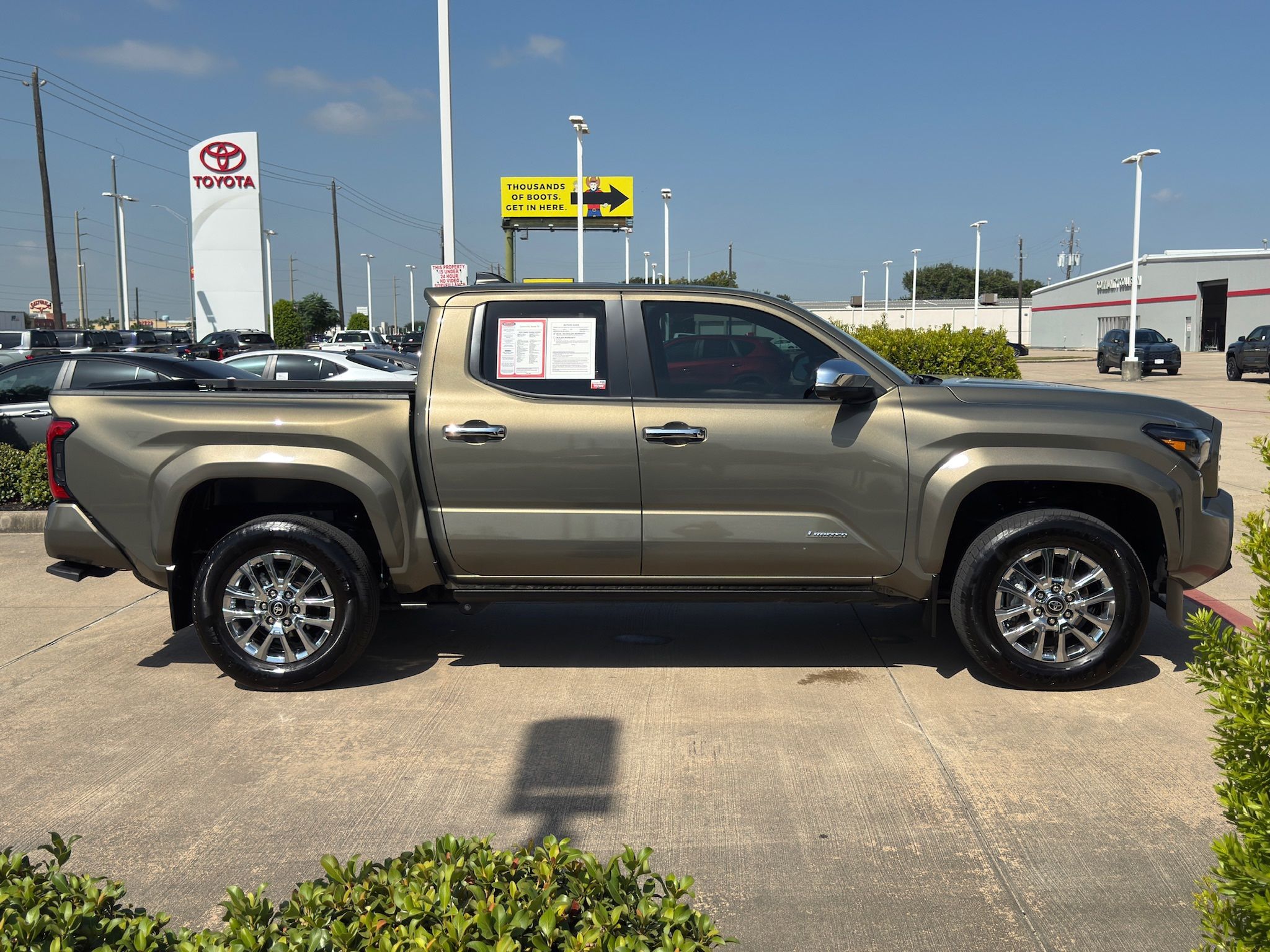 2025 Toyota Tacoma Limited Brown at Don McGill Toyota