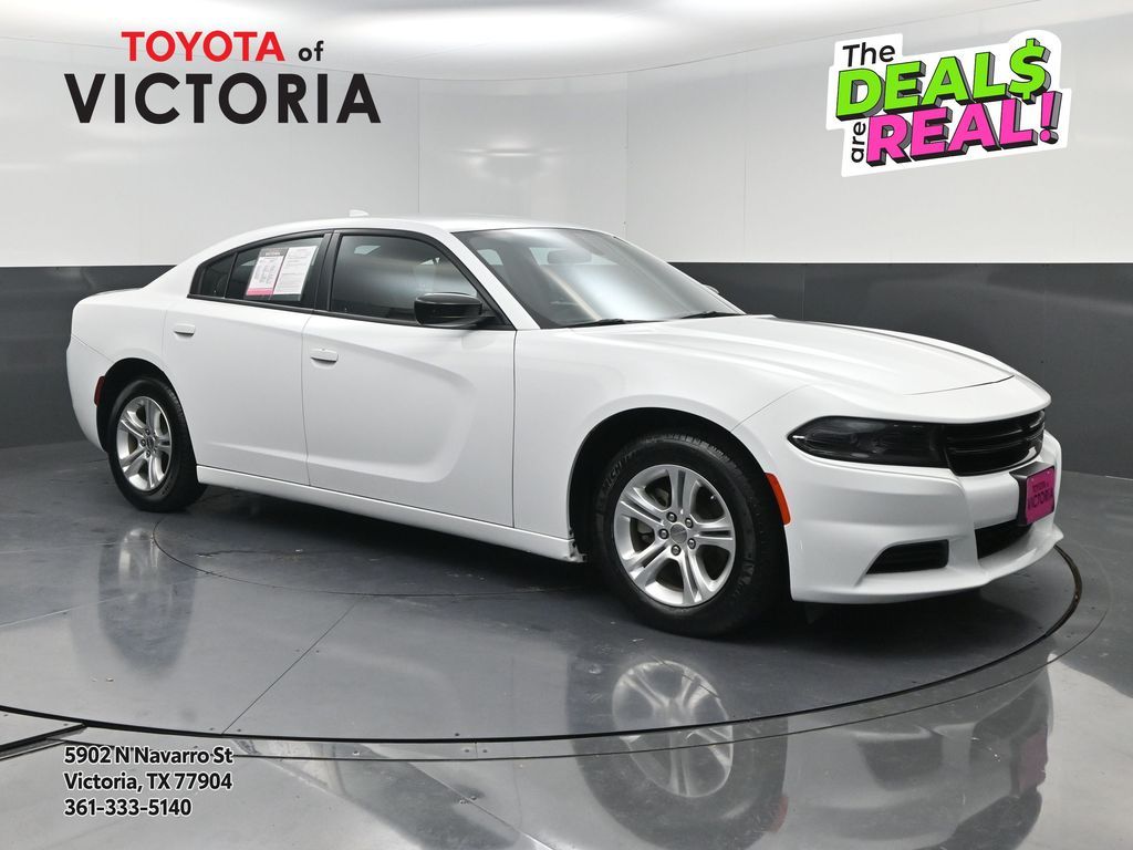 2023 Dodge Charger SXT White at Bayway Cadillac of The Woodlands