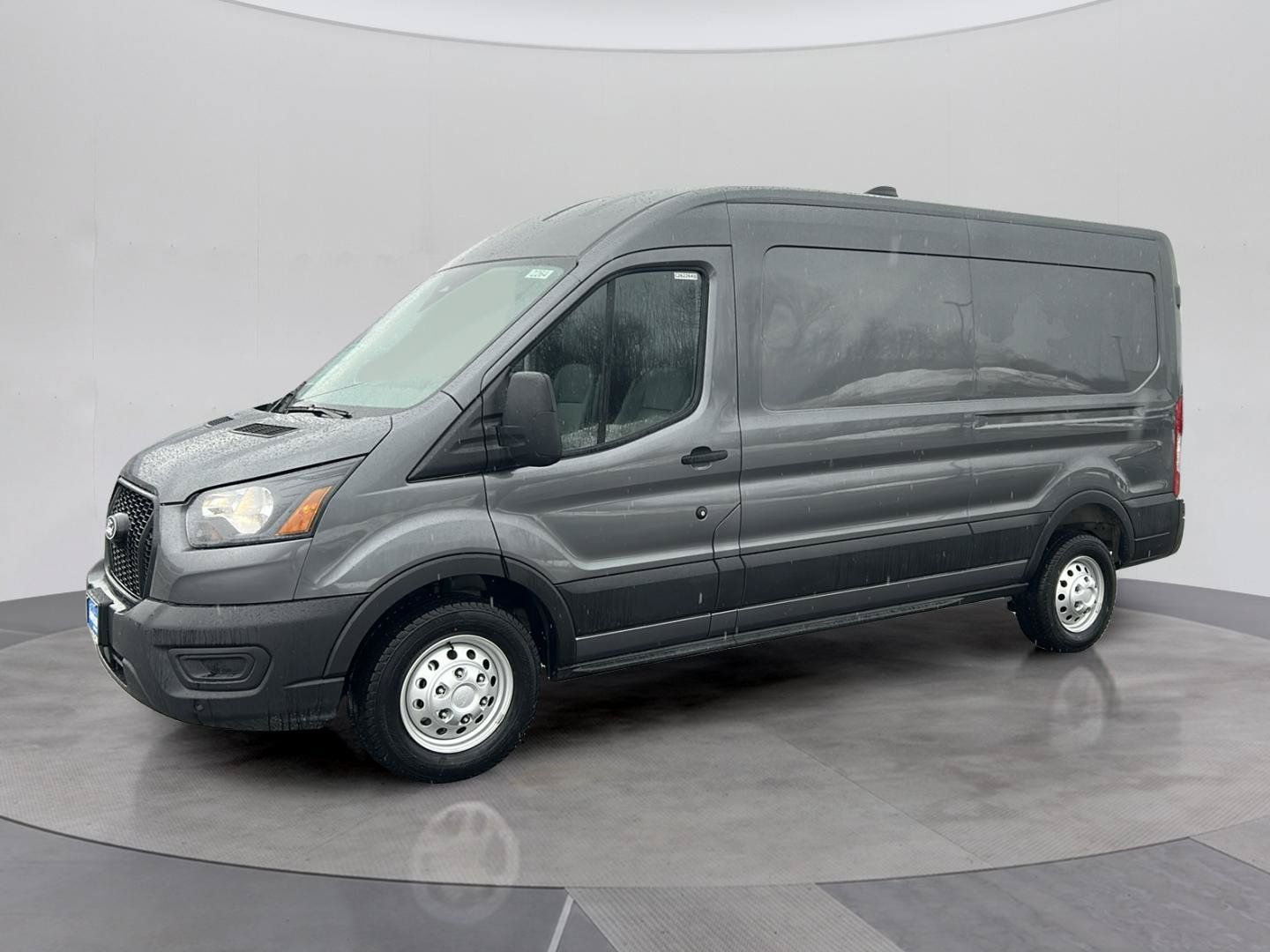 Carbonized Gray Metallic 2026 Ford Transit Cargo Van All-Wheel Drive