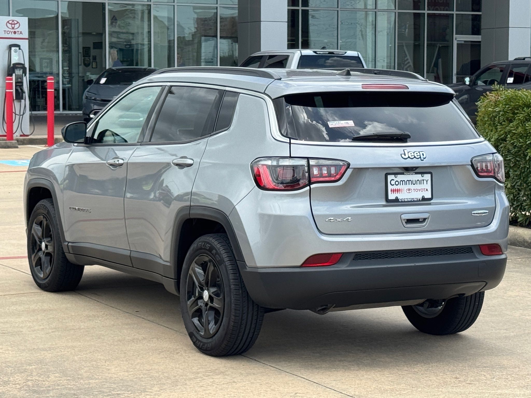 2024 Jeep Compass Latitude Silver at Big Star Chrysler Jeep Dodge Ram 