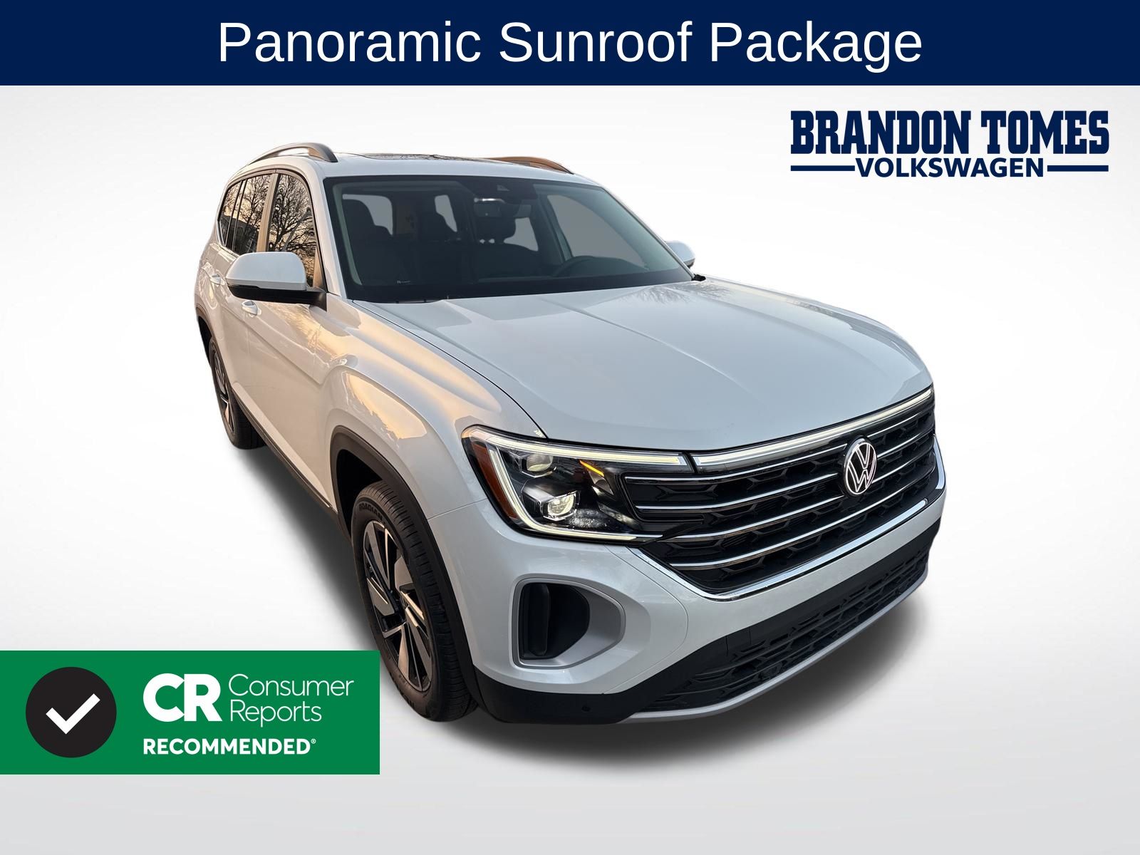 White Pearl 2026 Volkswagen Atlas SUV / Crossover Front-Wheel Drive 8-Speed Automatic